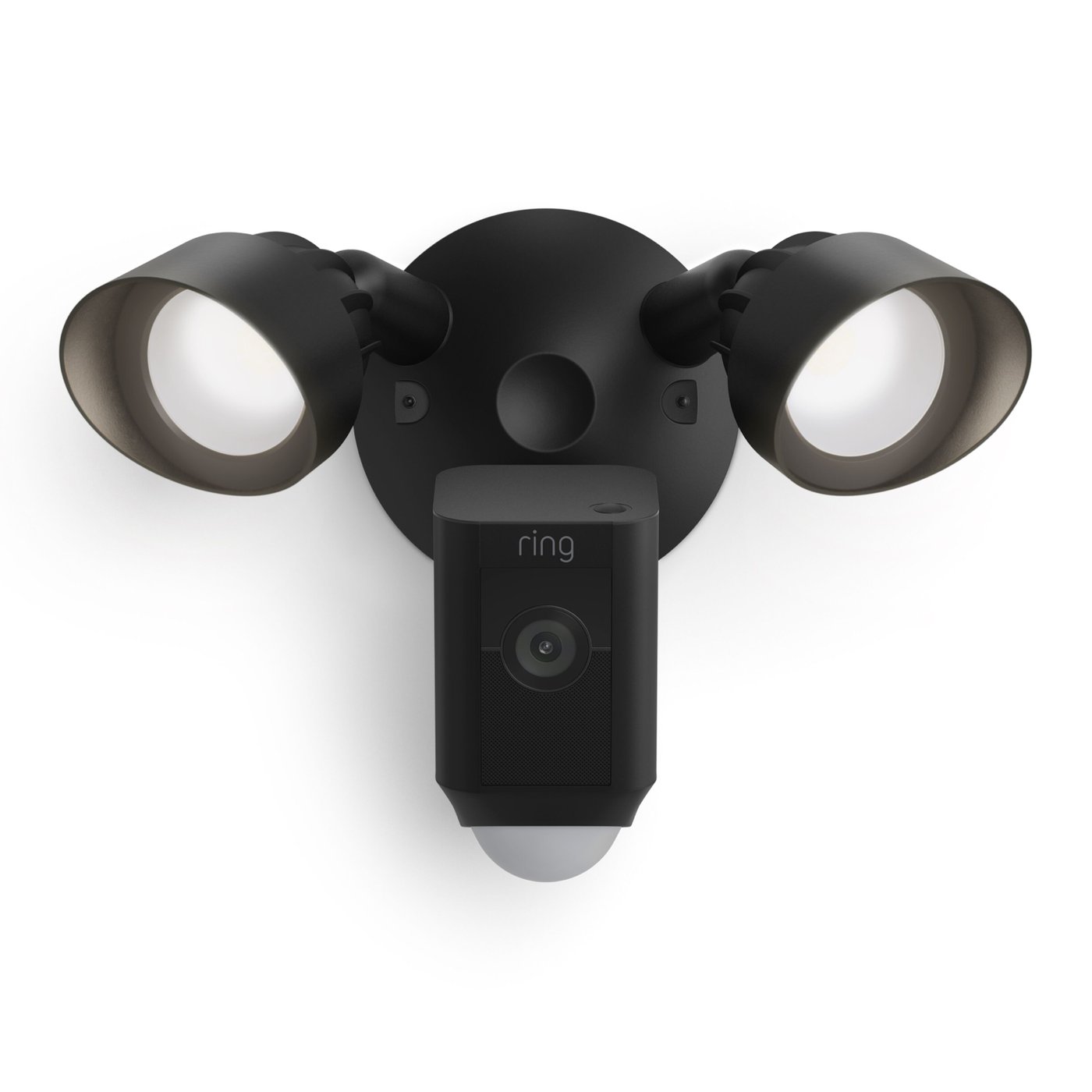 Ring Floodlight Cam Wired Plus Svart