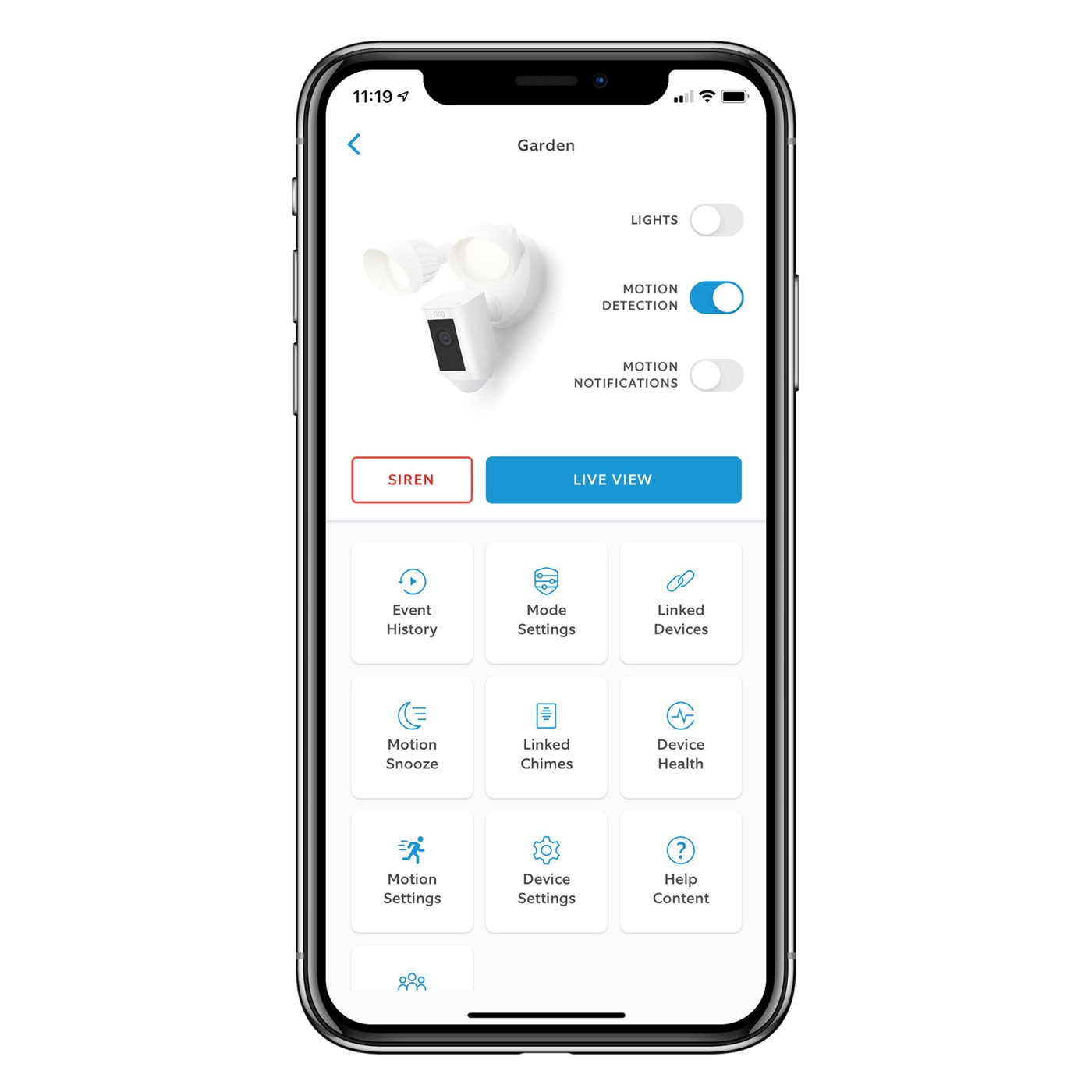 Ring Floodlight Cam Wired Plus Vit