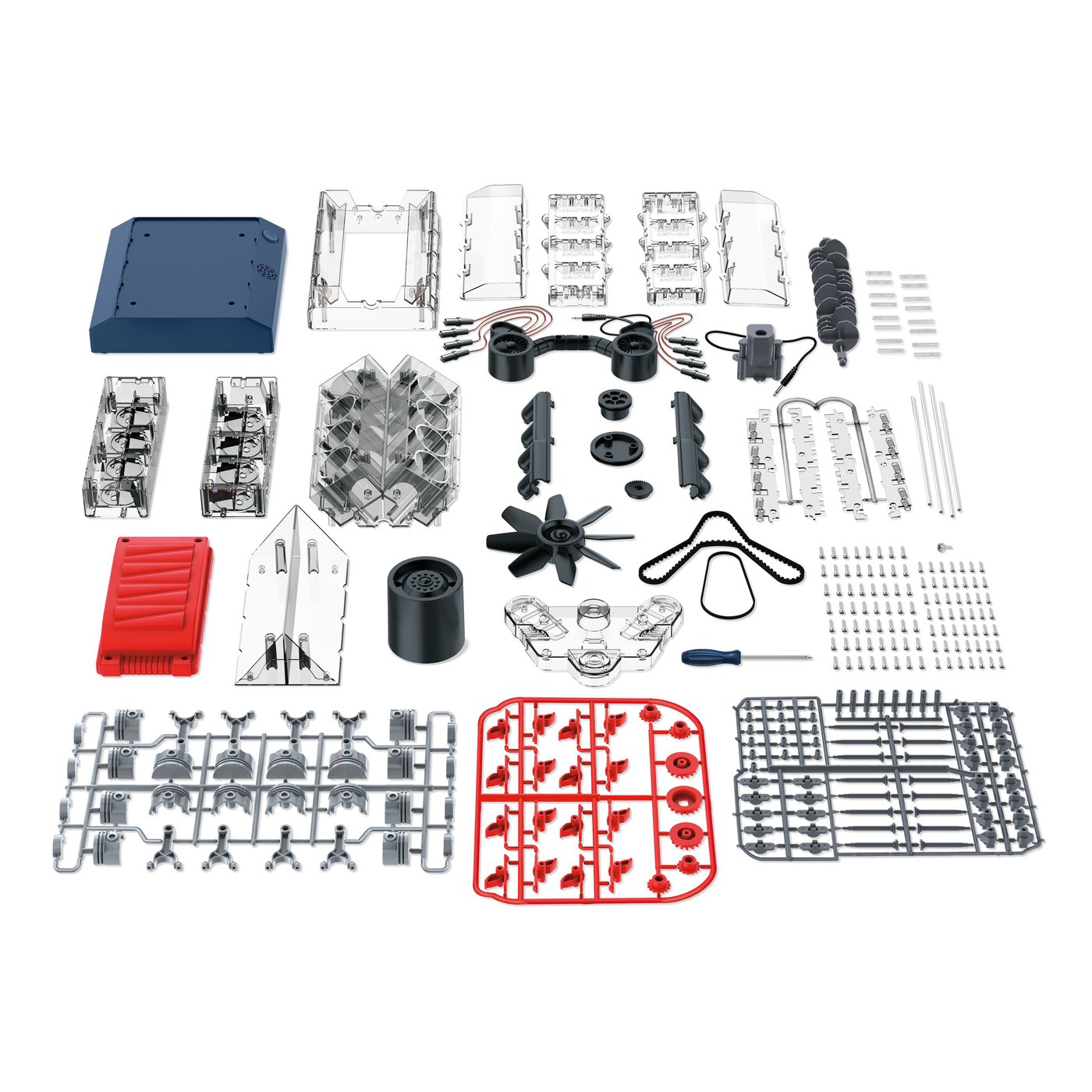 Playknowlogy V8-motor Byggsats