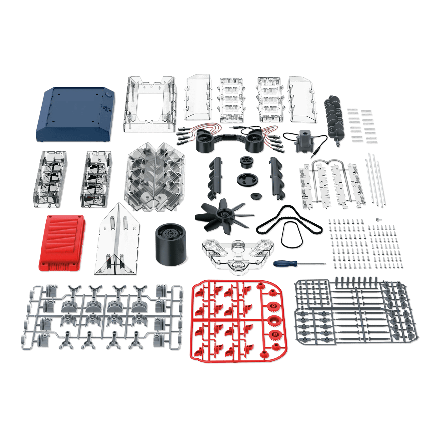 Playknowlogy V8-motor - byggesett