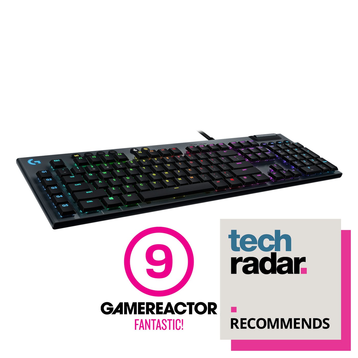 Logitech G 815 Mekanisk tastatur GL Clicky