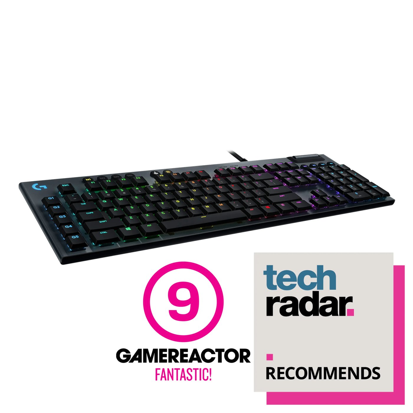 Logitech G 815 Mekanisk tastatur GL Clicky