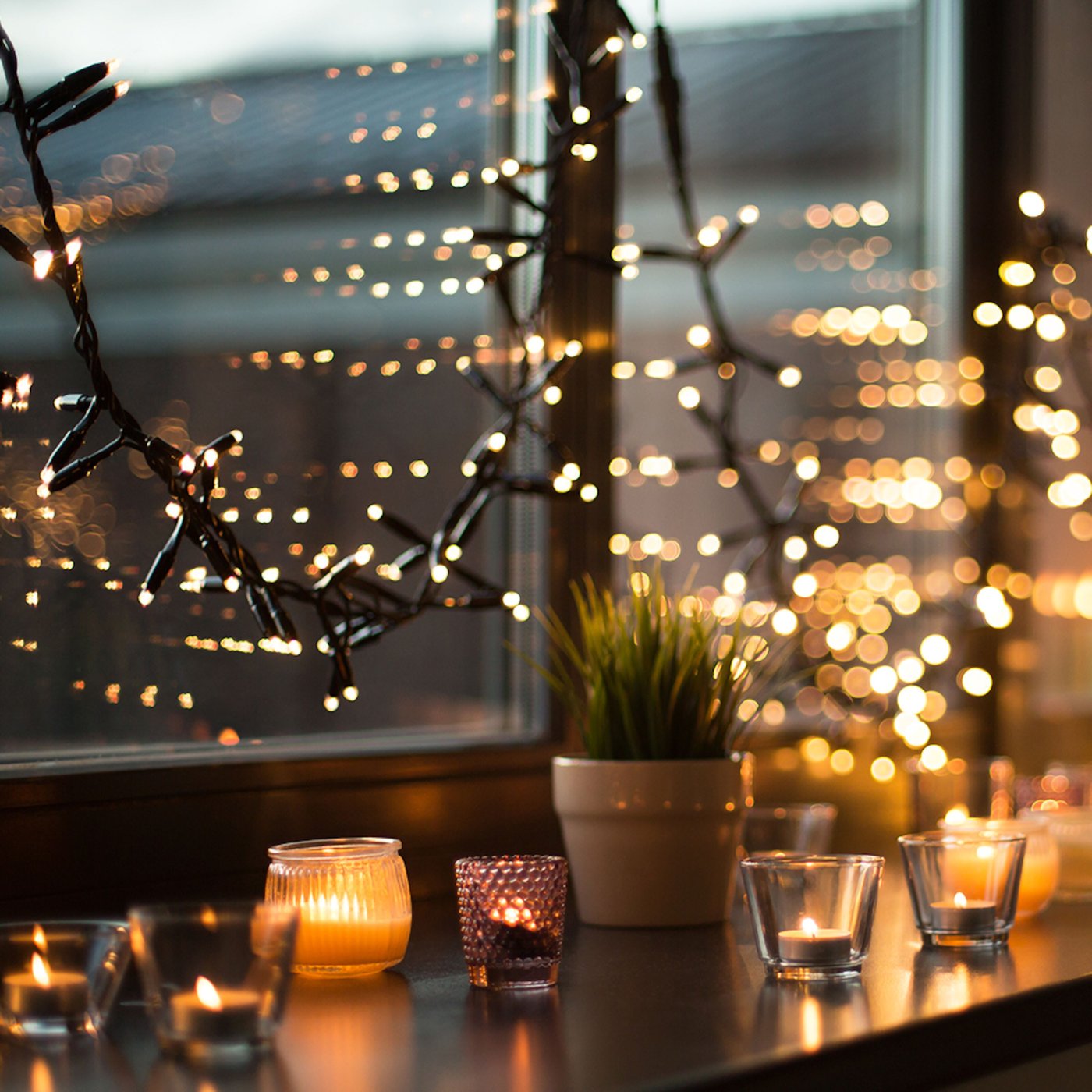 Deltaco Smart Home Lyslenke Hvit 80 LED 10 m