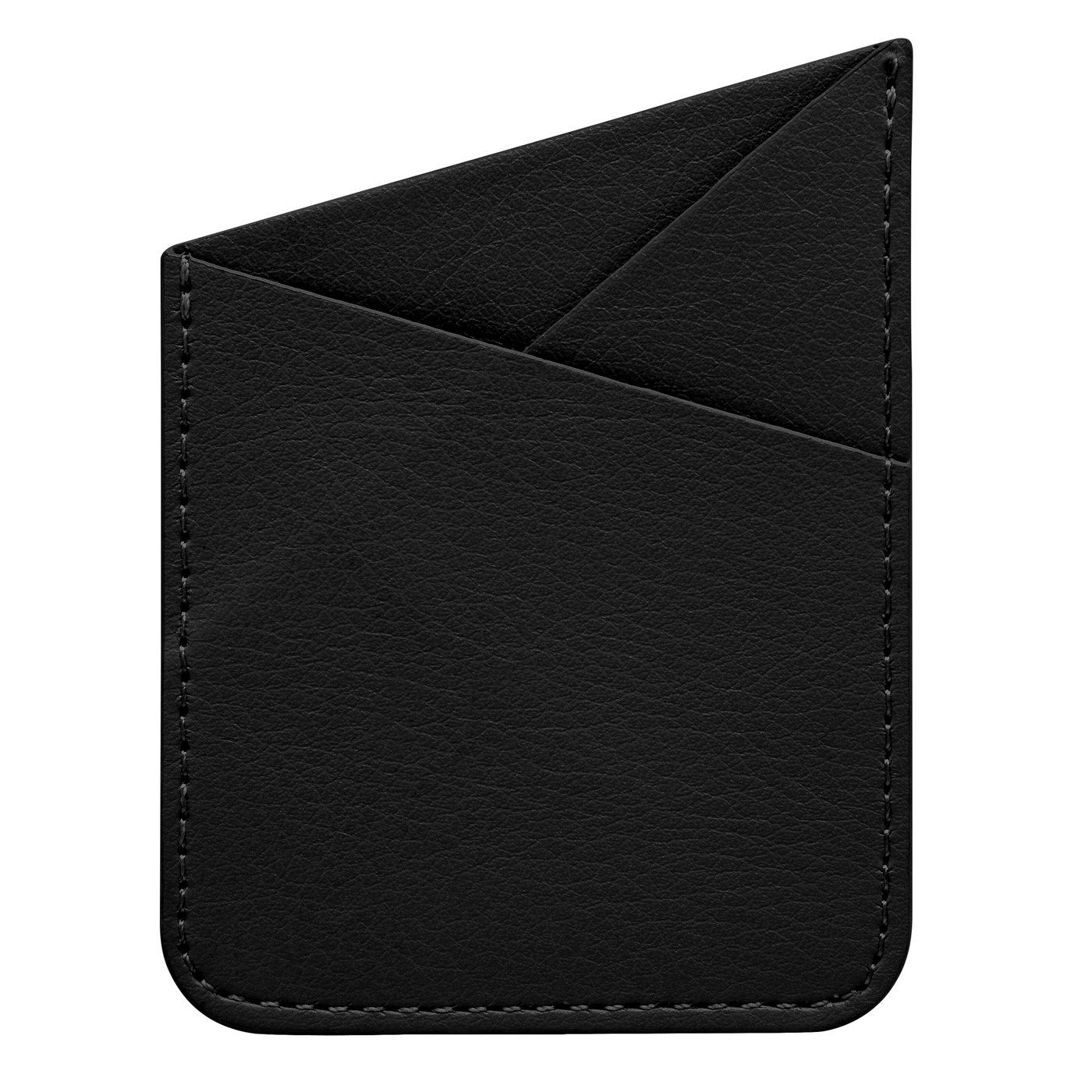 Linocell Självhäftande korthållare Svart