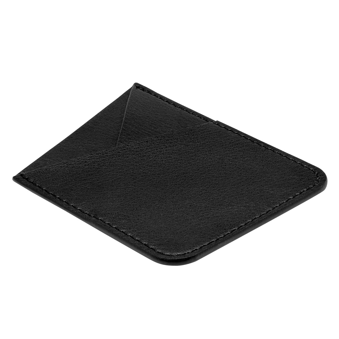 Linocell Självhäftande korthållare Svart