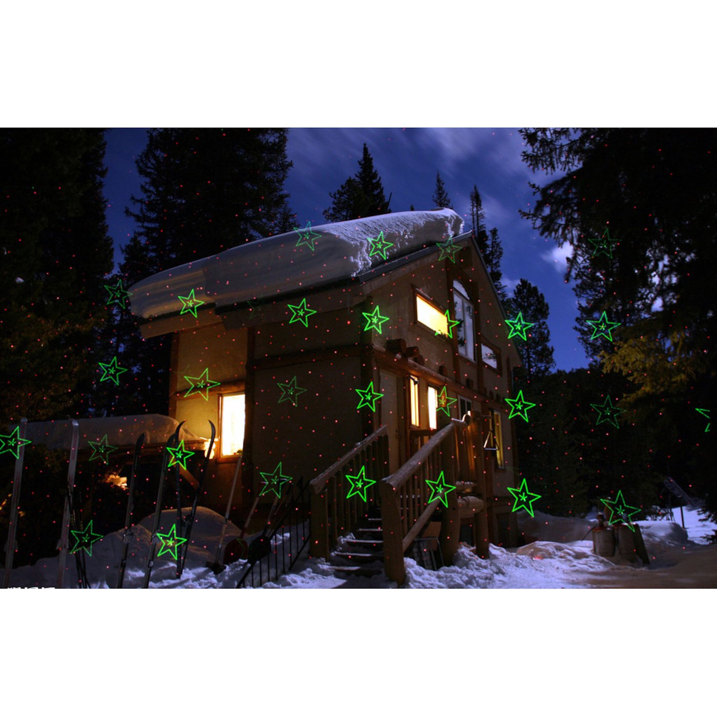 Luxorparts Laserprojektor Julmönster