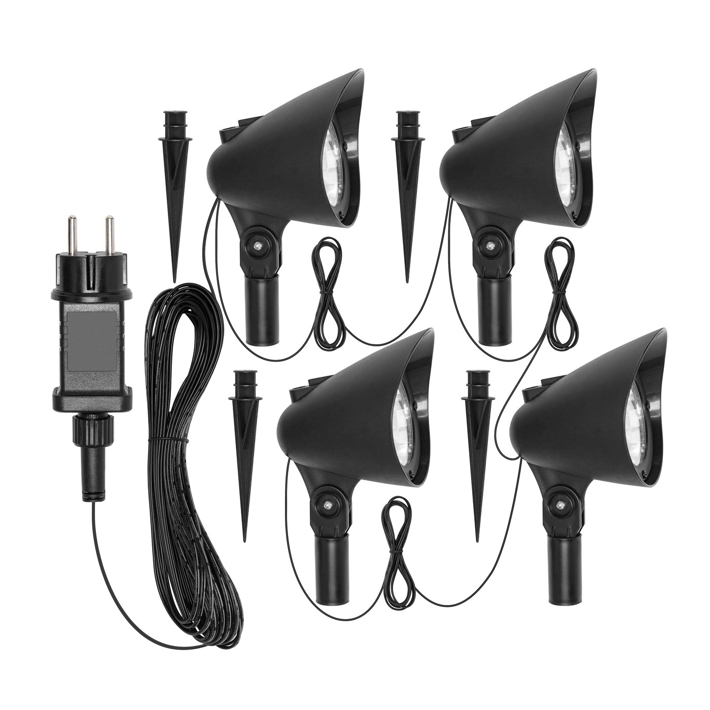 Luxorparts Spotlights LED 4-pack