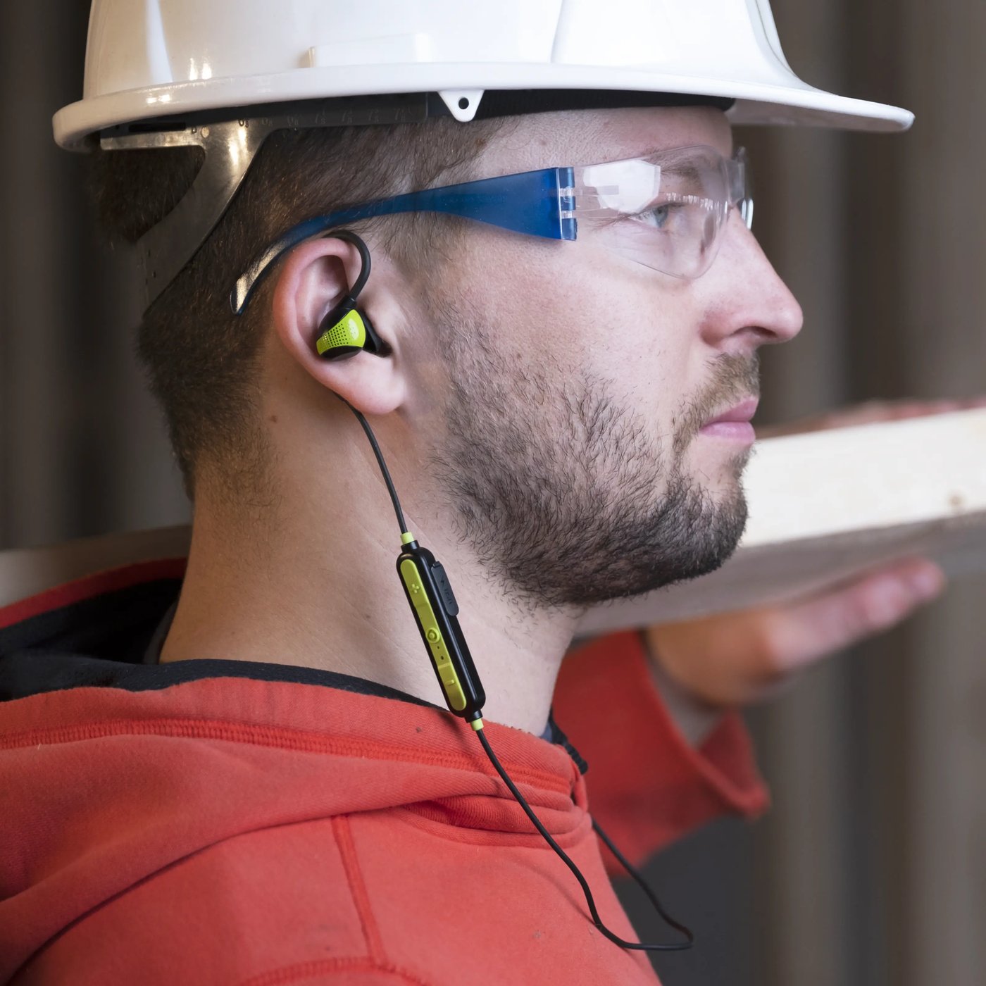 Isotunes Pro Aware EN352 Hörselskydd med Bluetooth Grön