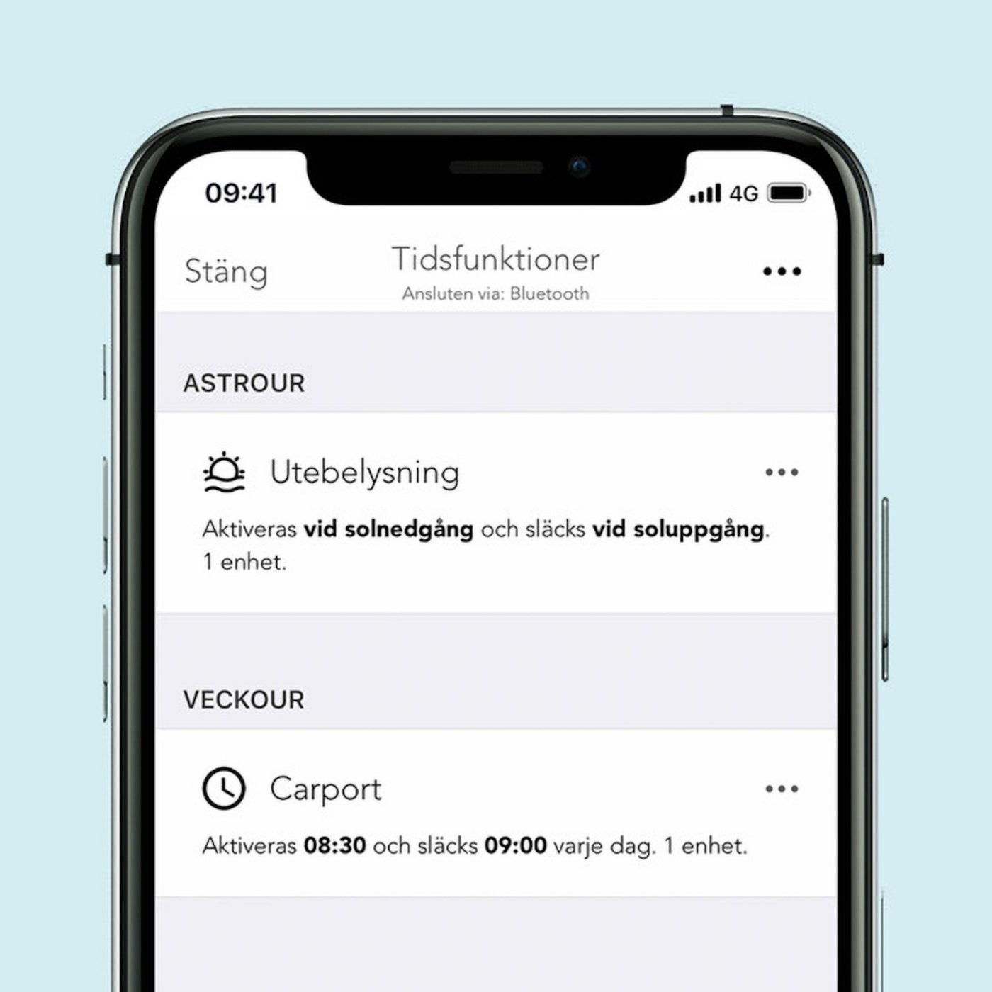 Plejd REL-01-2P relä med 1- och 2-polig brytning