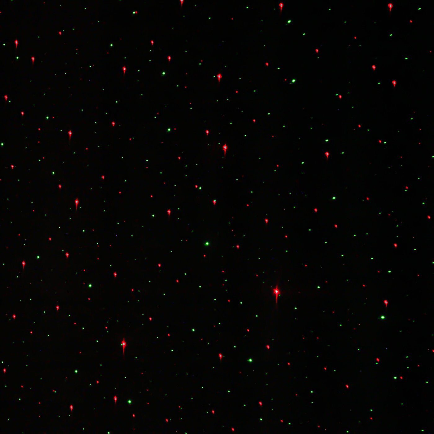 Luxorparts Laserprojektor - Regnshow