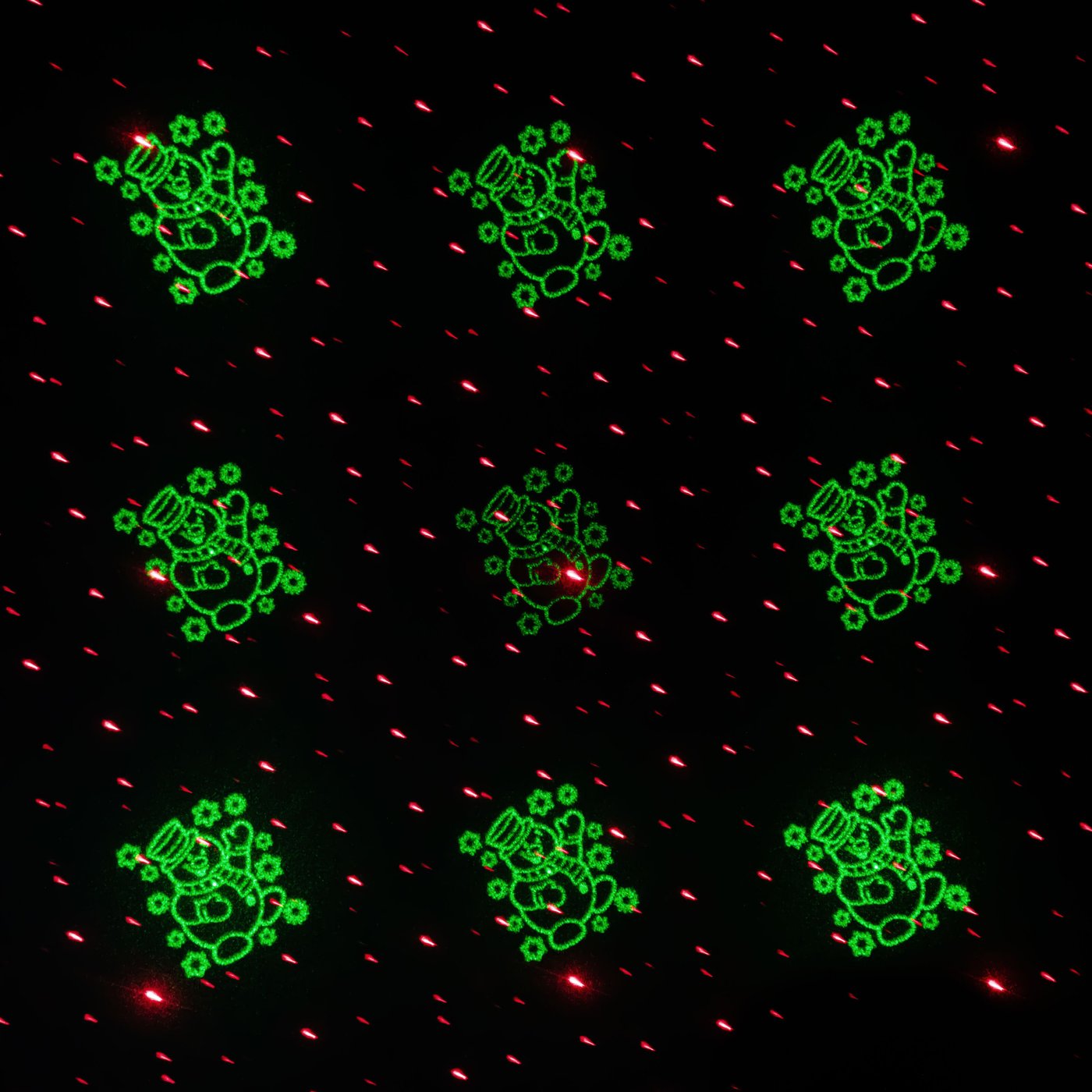 Luxorparts Laserprojektor Julmönster