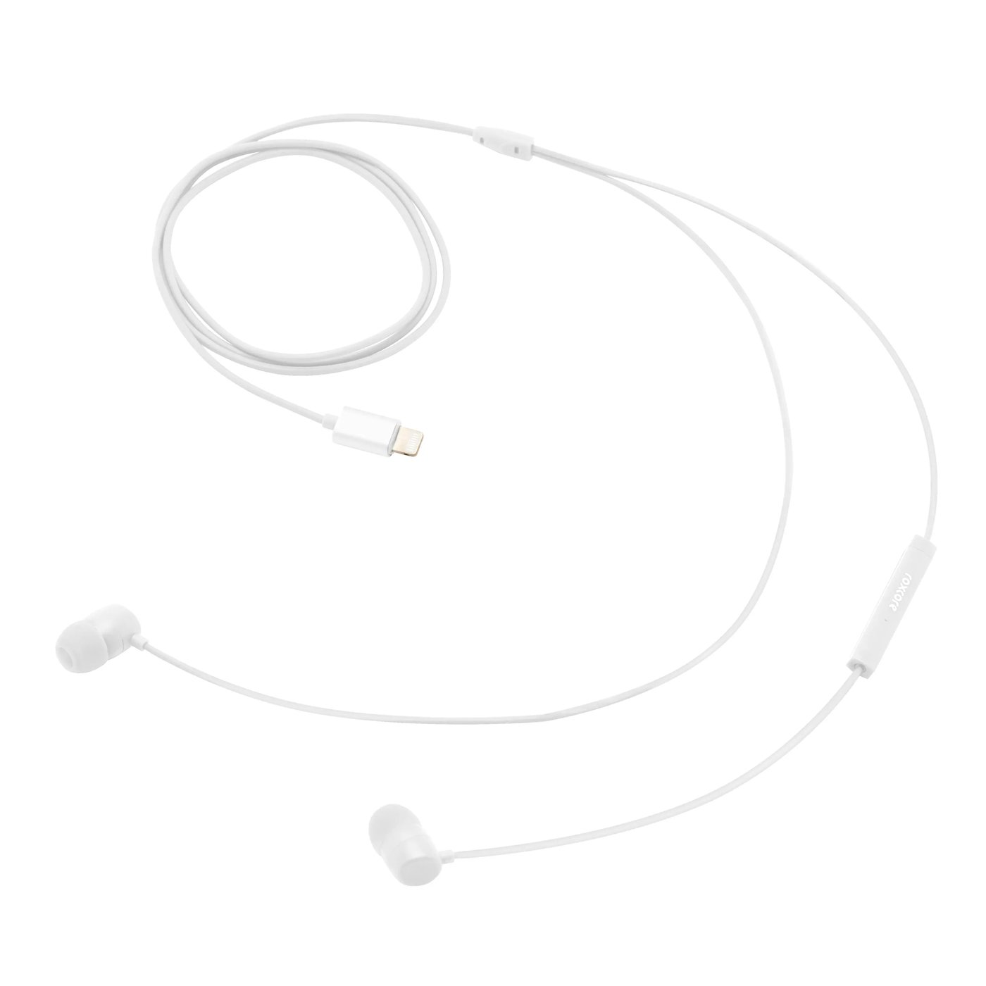 Linocell In-ear Lightning-hörlurar Vit
