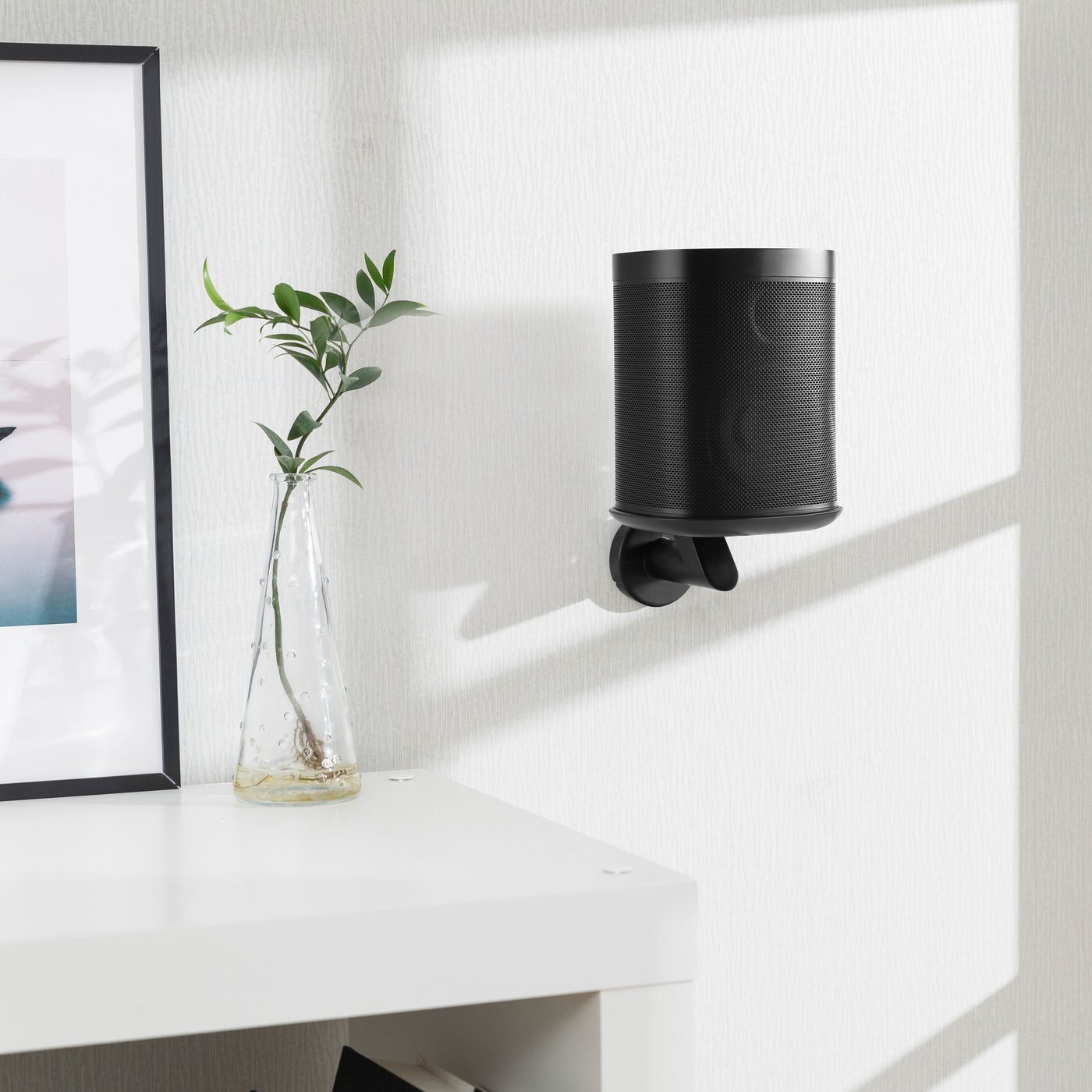 Nikabe Veggfeste for Sonos-høyttaler Hvit