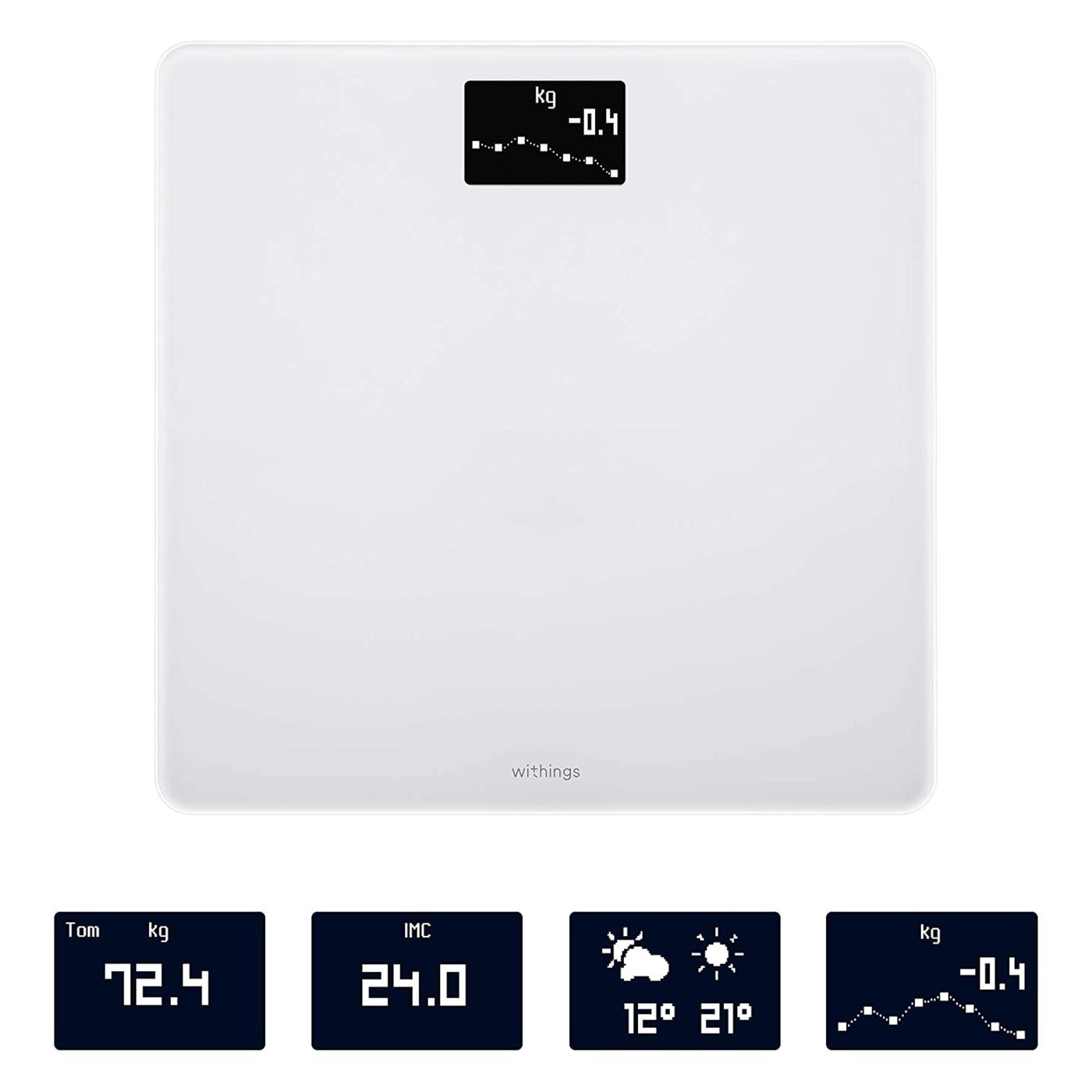 Withings Body Personvåg med wifi Vit