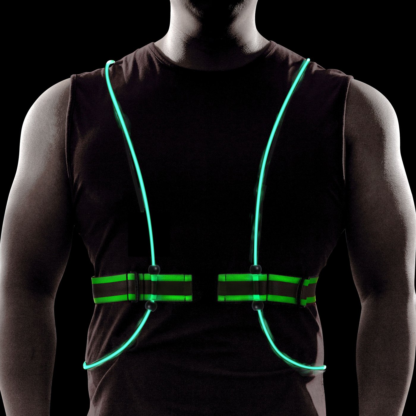 Luxorparts Laddningsbar LED-väst