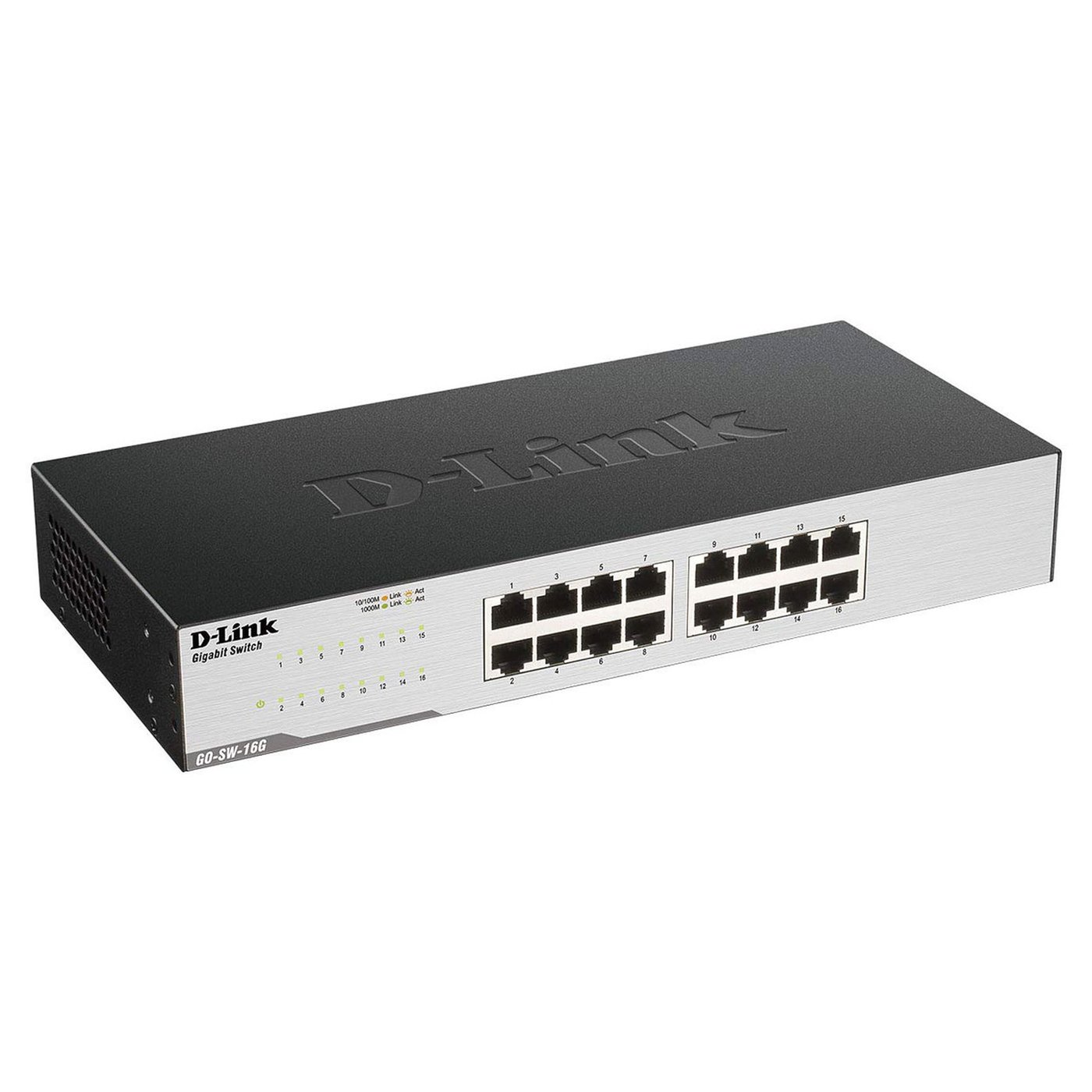 D-Link GO-SW-16G 16-porters gigabitswitch