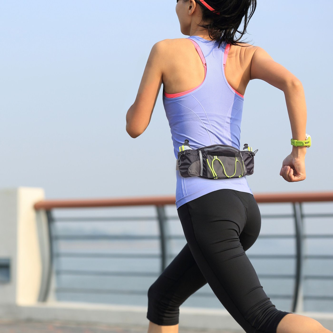 Linocell Sportsbelte med vannflasker