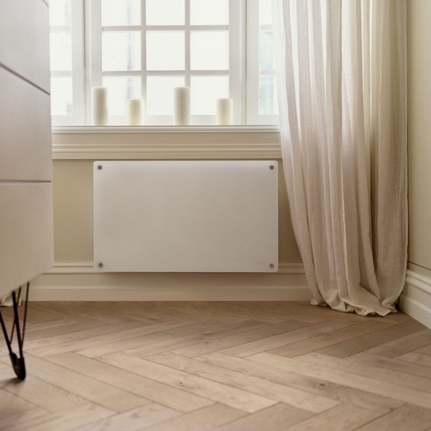 Mill Glass gen.3 Panelovn med app 700 W