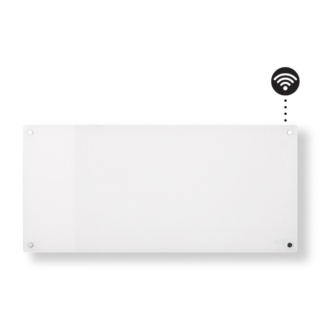 Mill Glass gen.3 Panelovn med app 1000 W