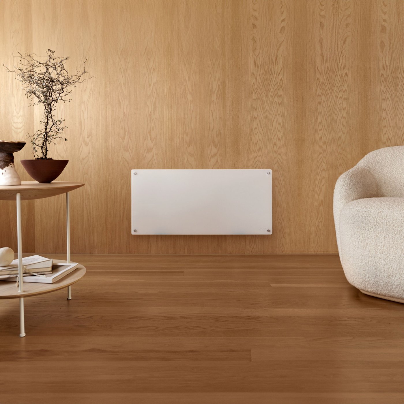 Mill Glass gen.3 Panelovn med app 1000 W