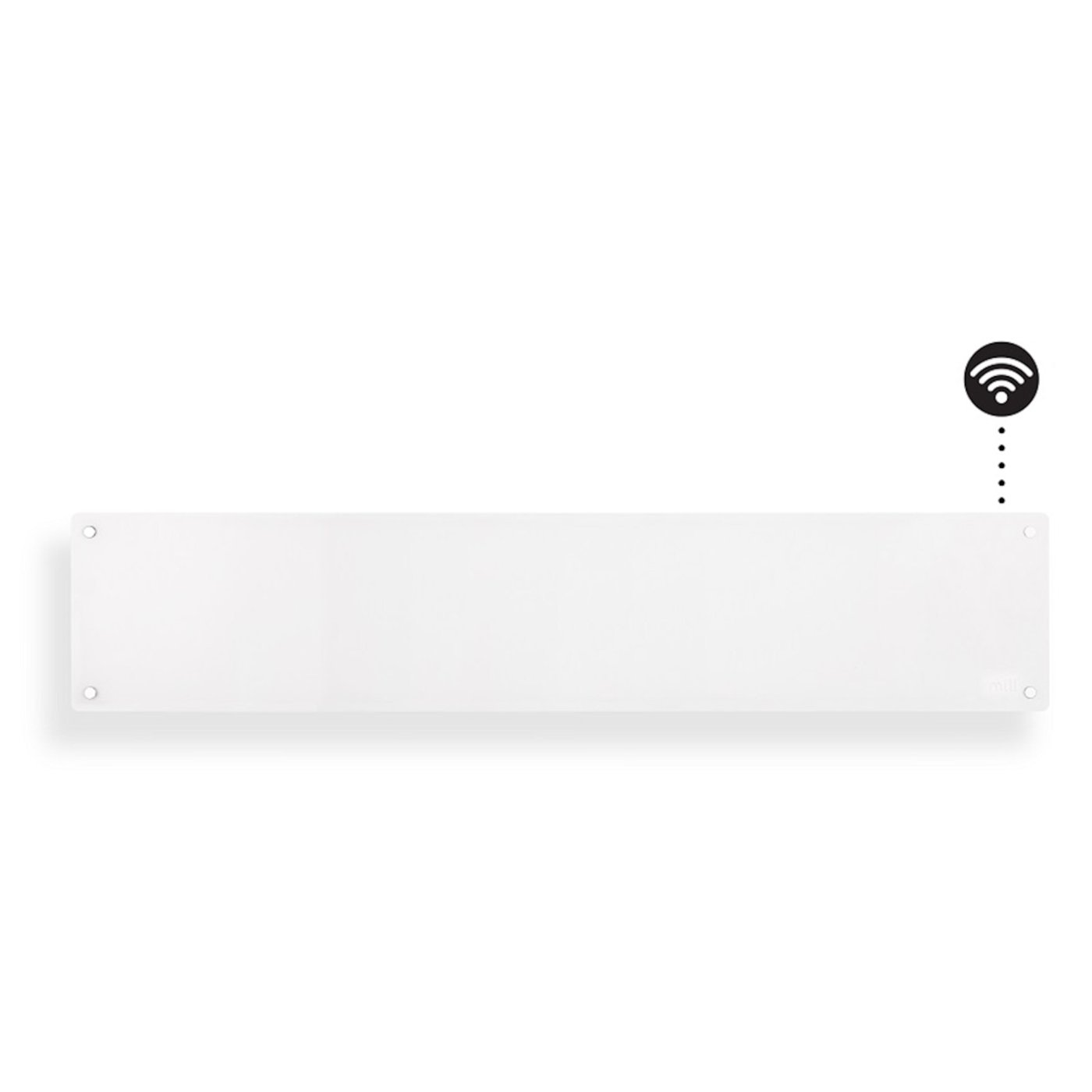 Mill Glass gen.3 Panelovn med app 1300 W