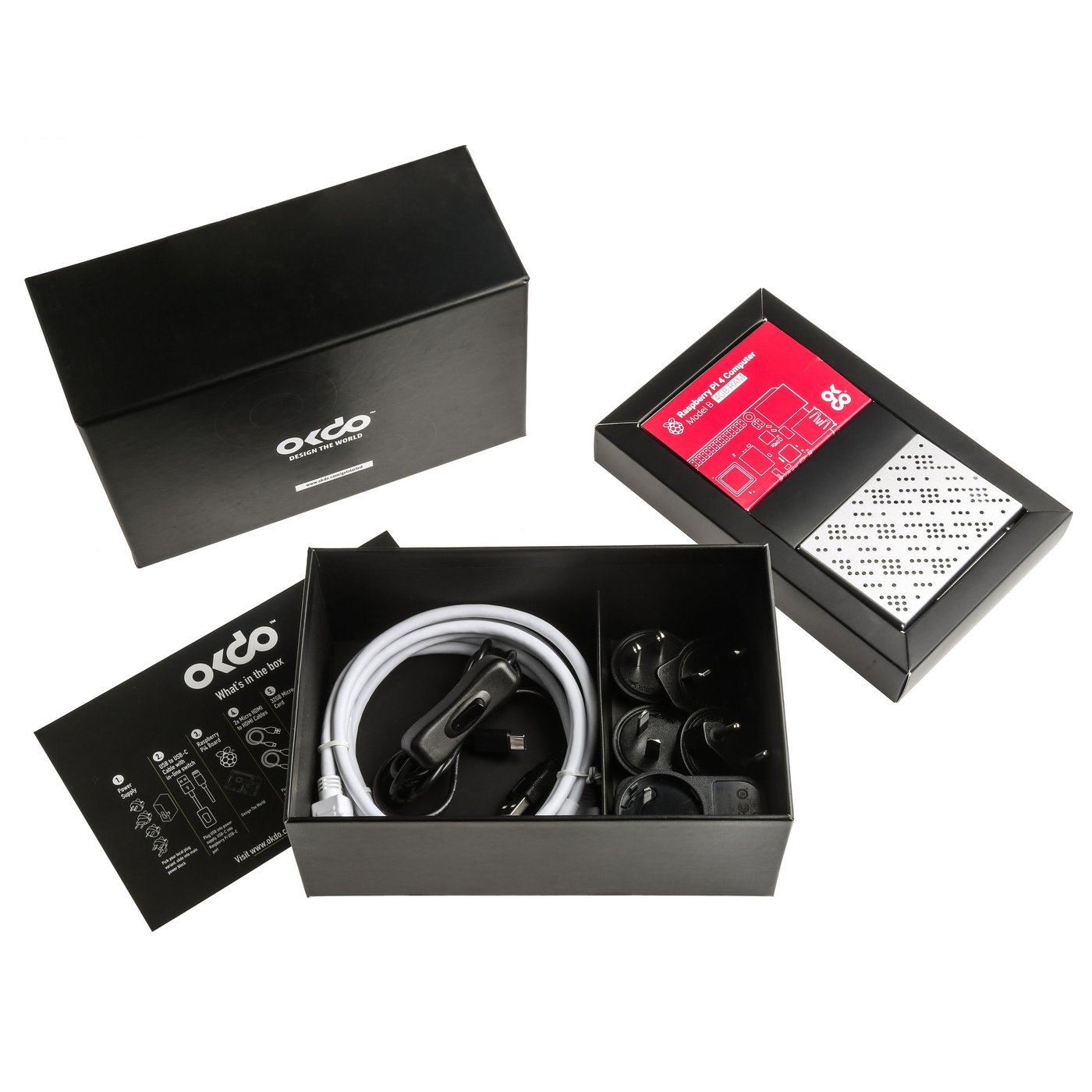 OKdo Raspberry Pi 4 Kit 4 GB