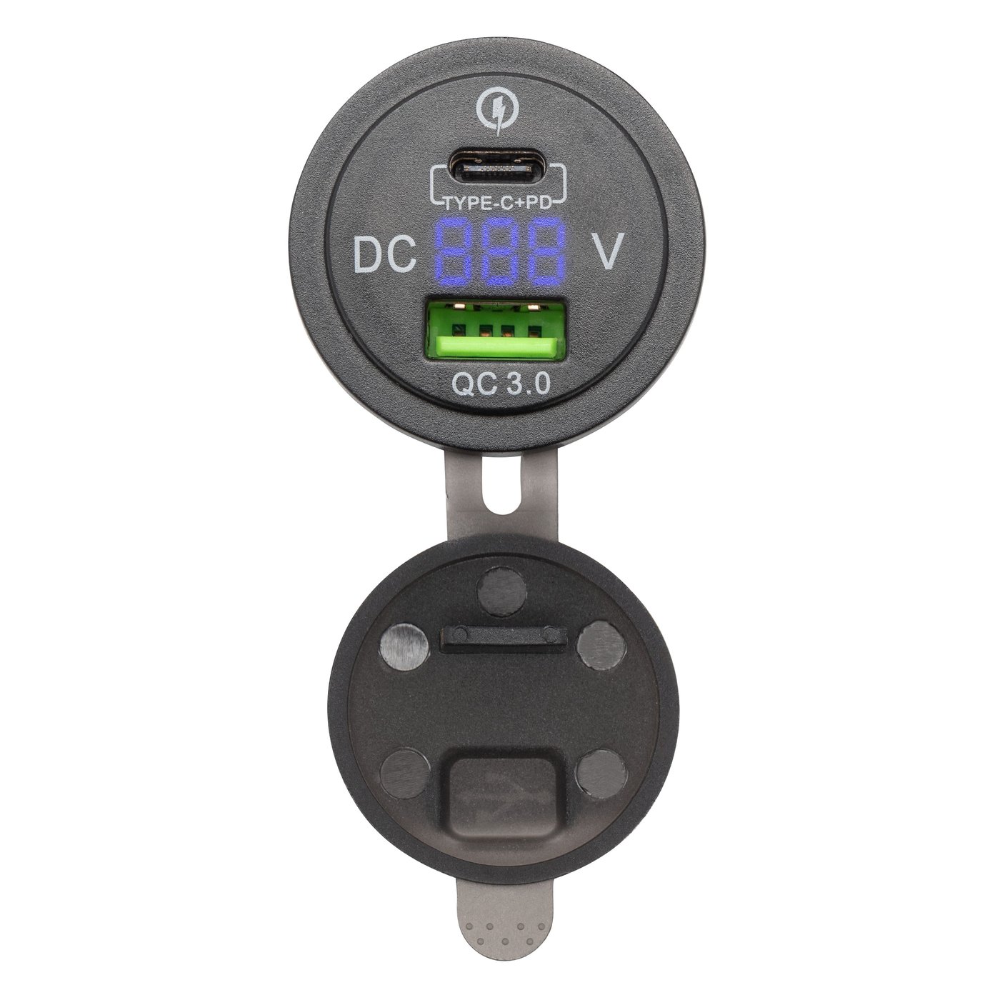 Luxorparts USB-lader for panelmontering 30 W