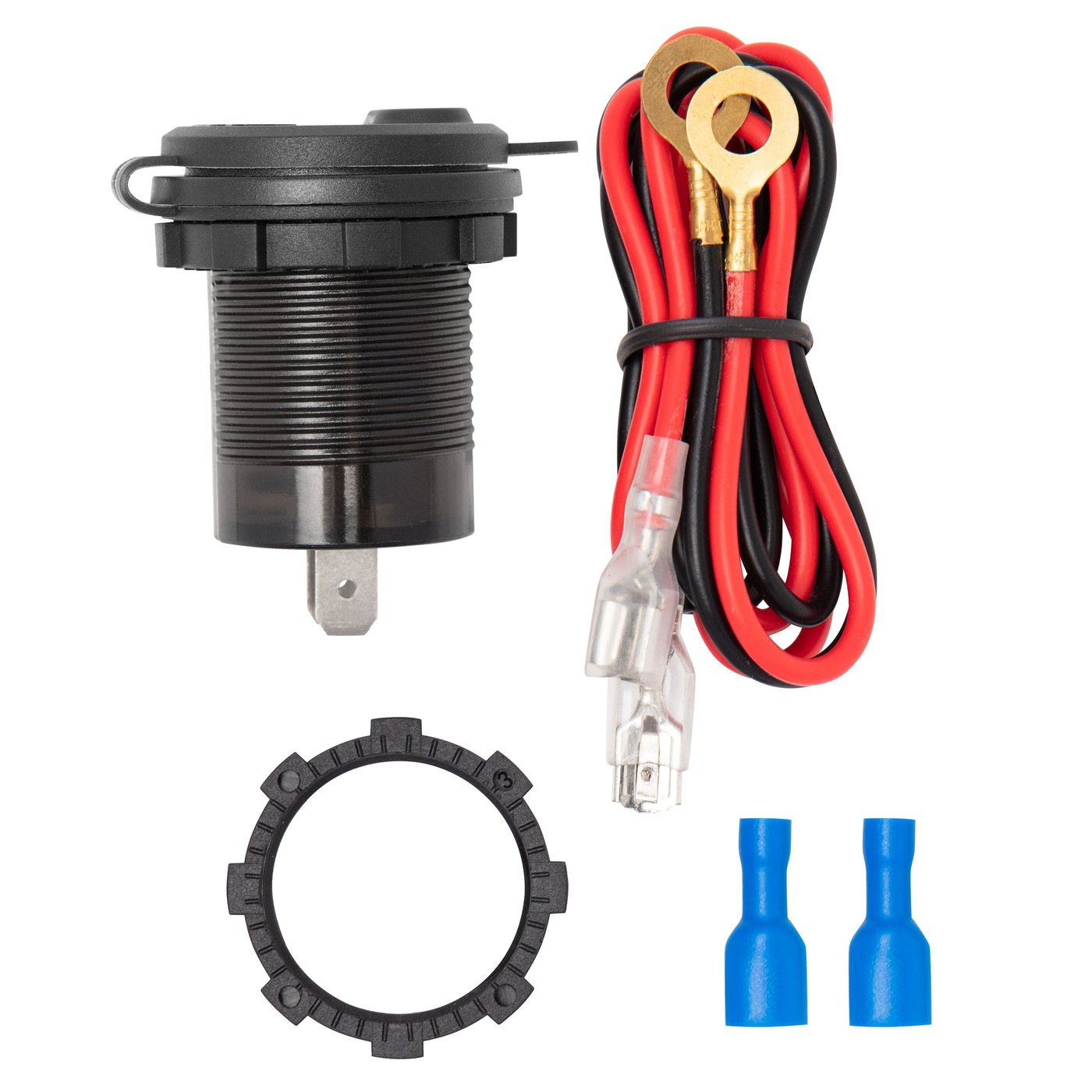 Luxorparts USB-lader for panelmontering 30 W