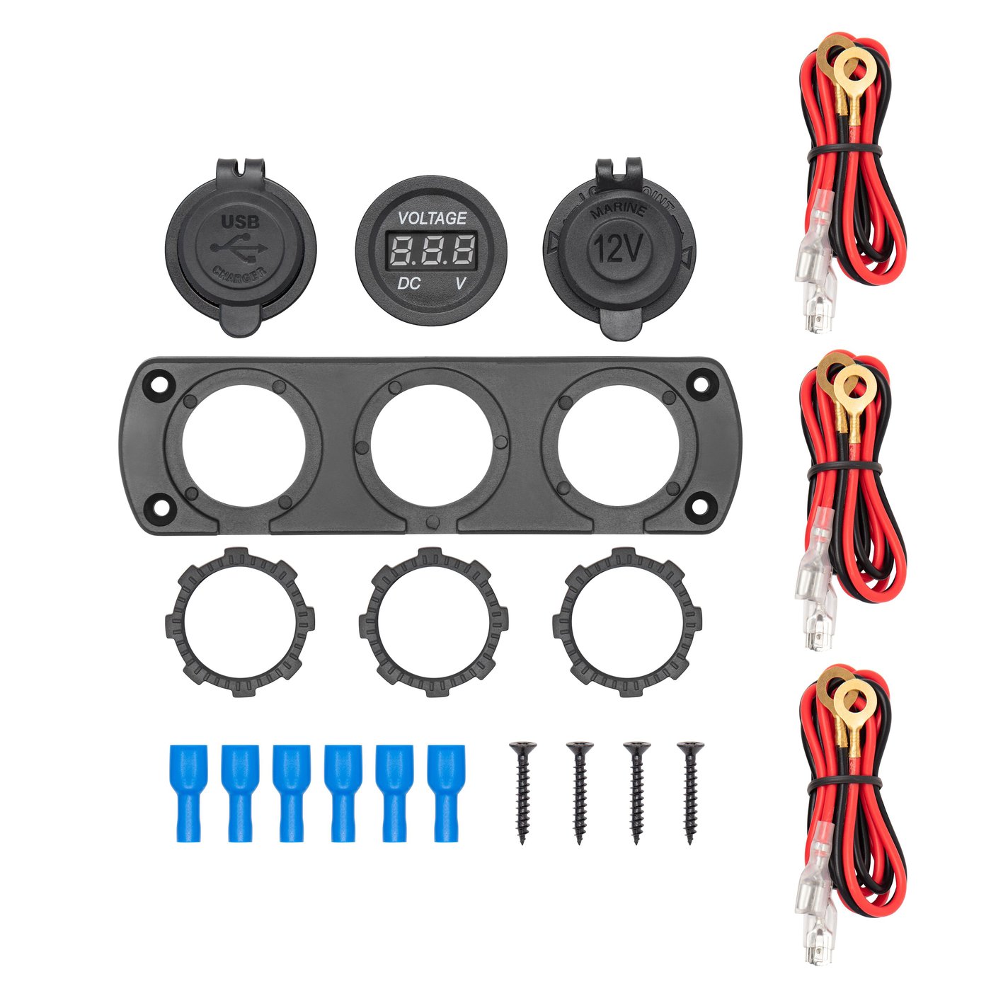 Luxorparts Ladestasjon for panelmontering