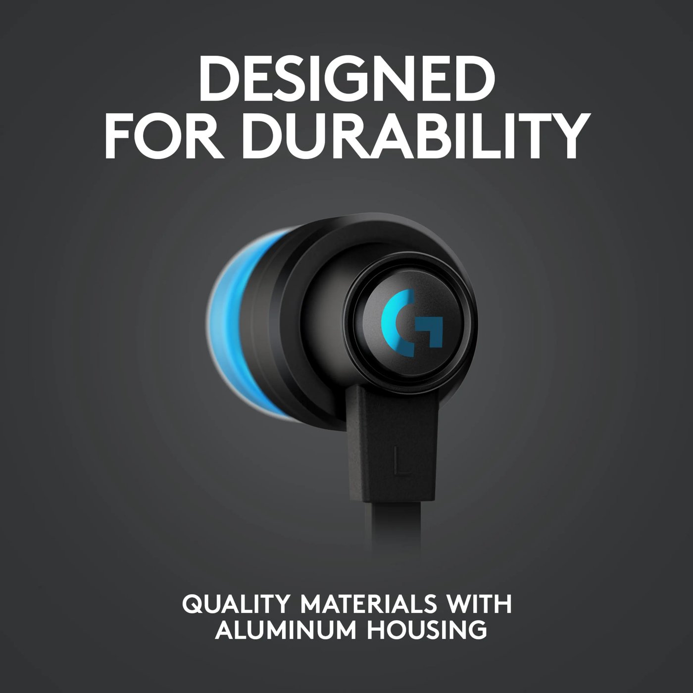 Logitech G 333 In-ear-gaminghodetelefoner Svart