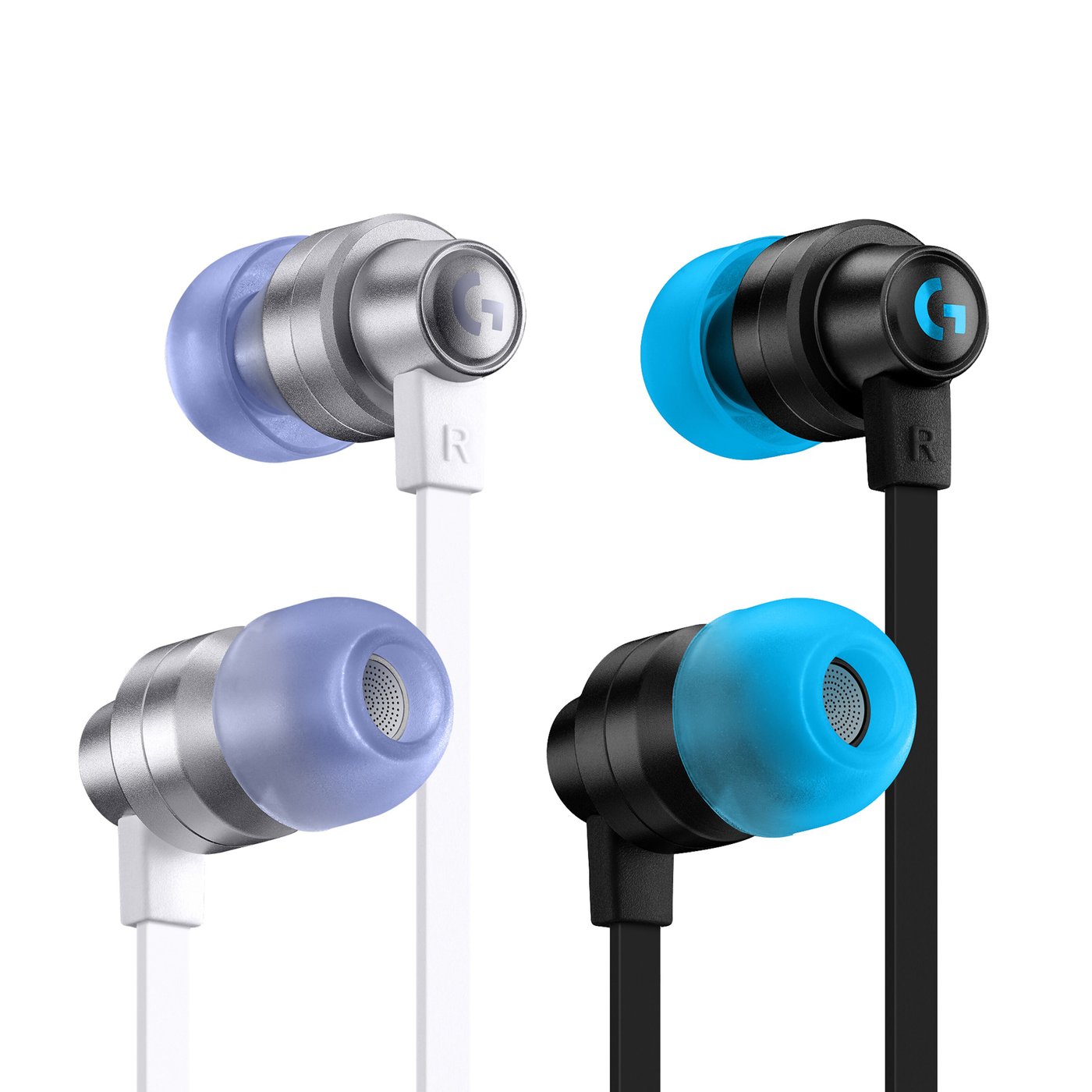 Logitech G 333 In-ear gaminghörlurar Svart