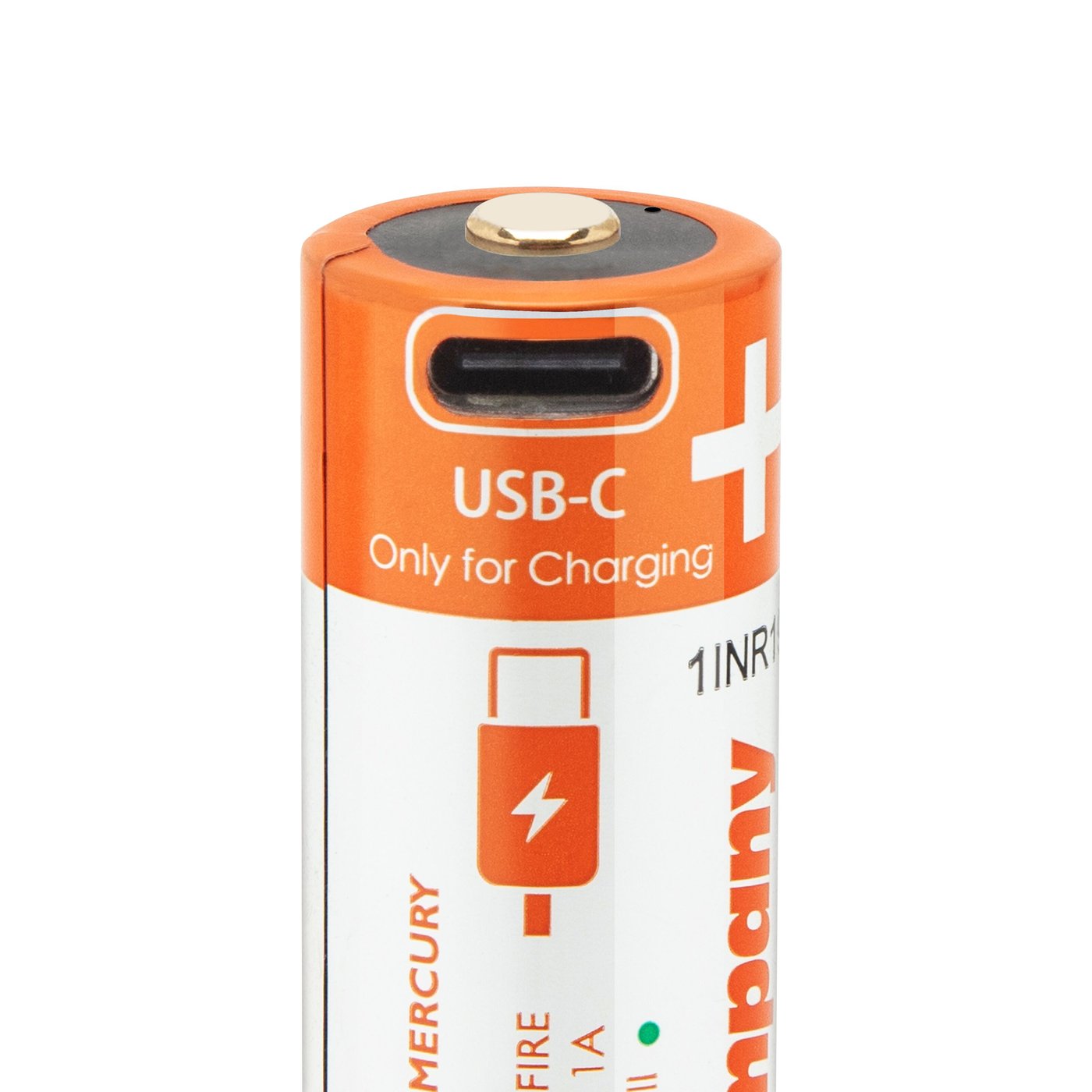 Kjell & Company 18650 Li-ion-batteri med USB-C 2600 mAh