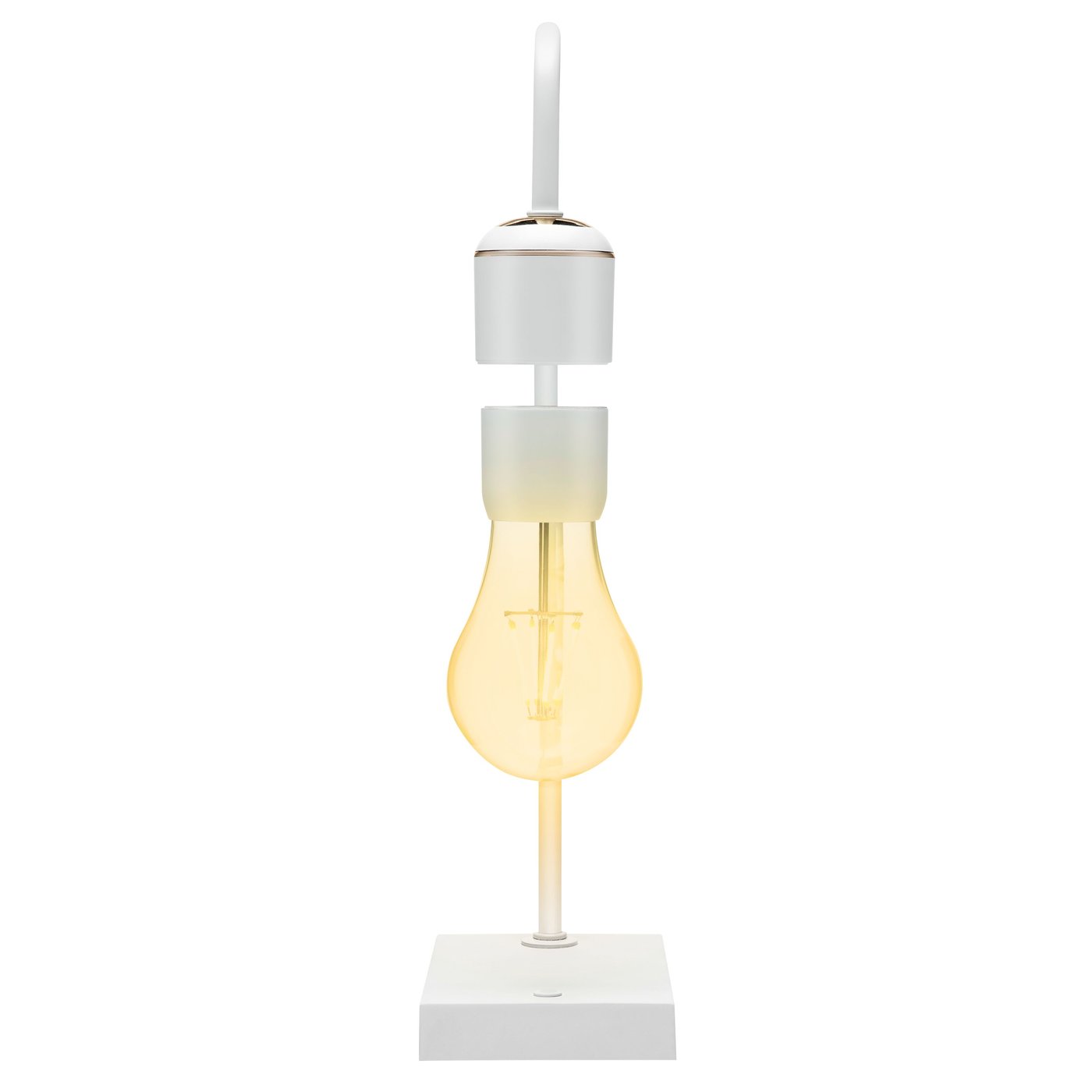 Cleverio Leviterande bordslampa Vit