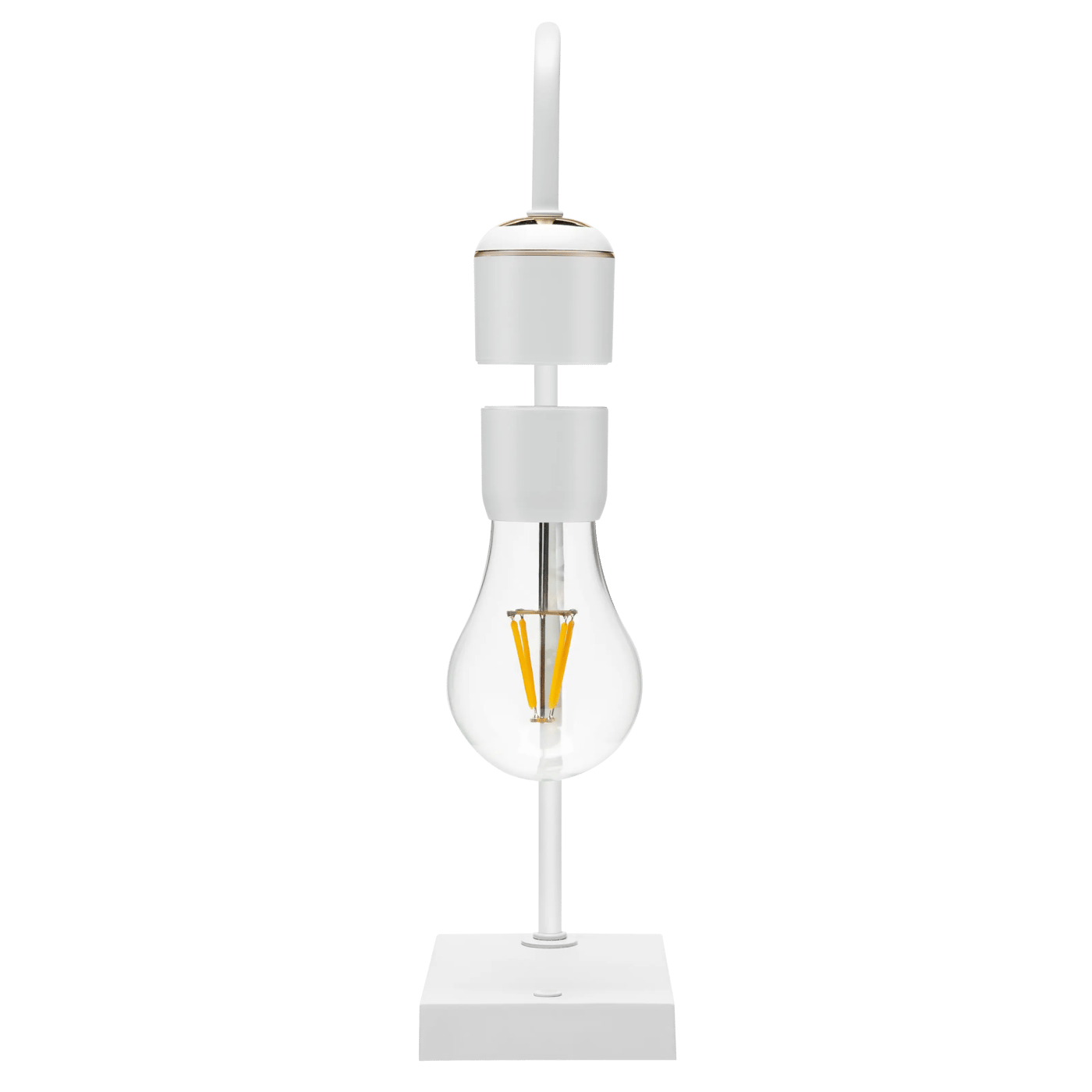 Cleverio Leviterande bordslampa Vit
