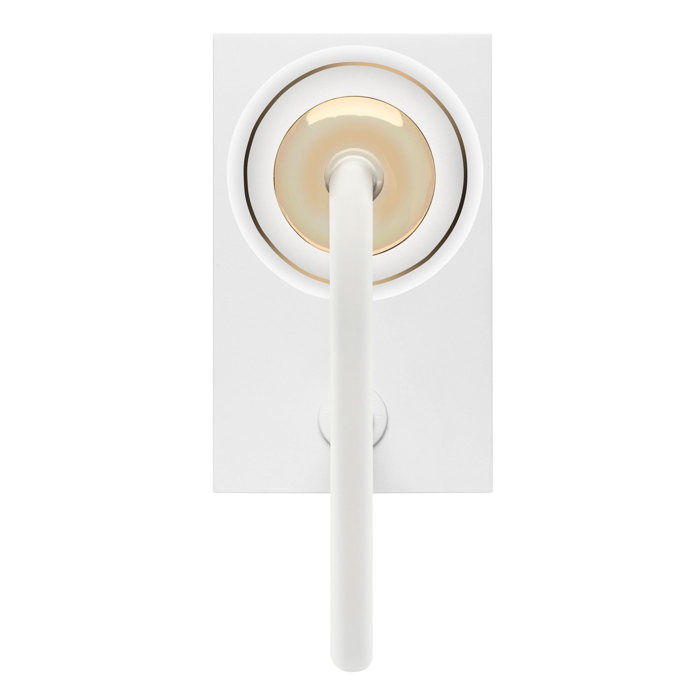 Cleverio Leviterande bordslampa Vit