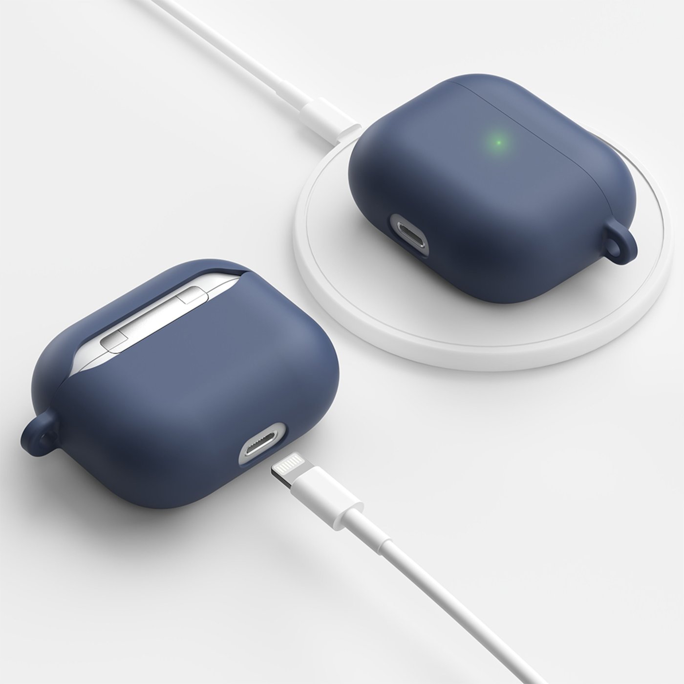 HybridShell AirPods Series 3-fodral (2021) Blå