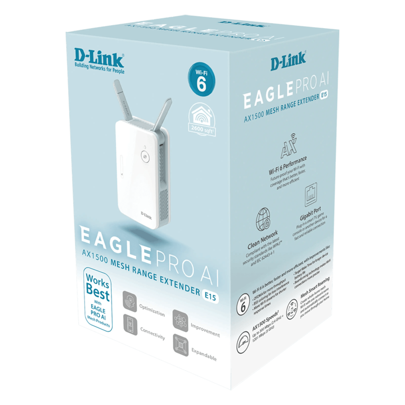 D-Link E15 Mesh-repeater AX1500