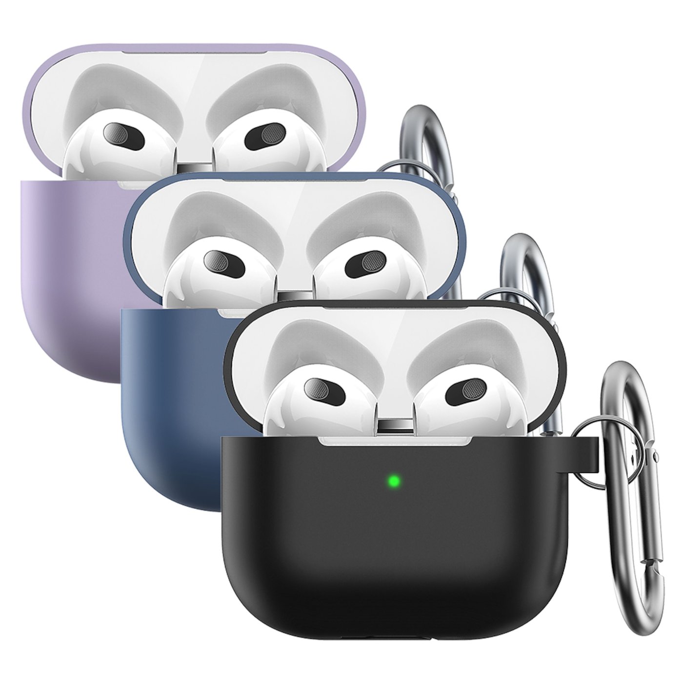 Elevate AirPods Series 3-etui (2021) Svart