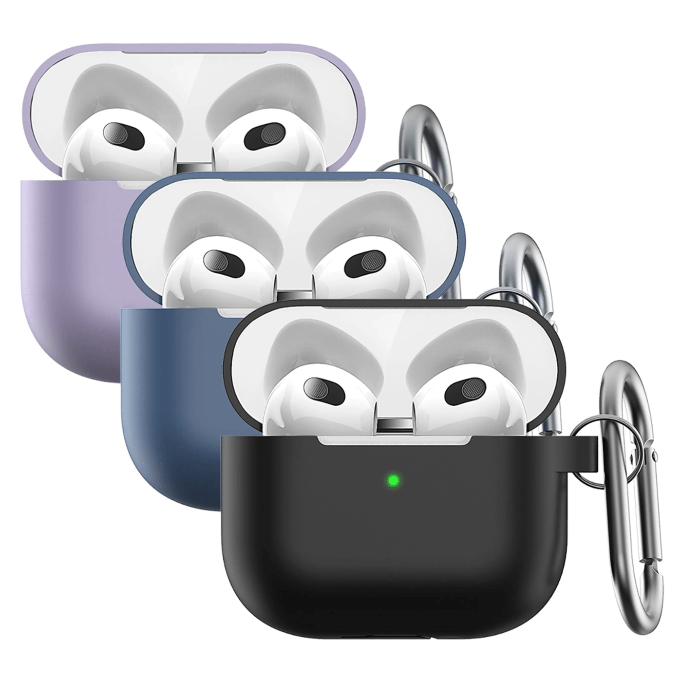 Elevate AirPods Series 3-etui (2021) Svart