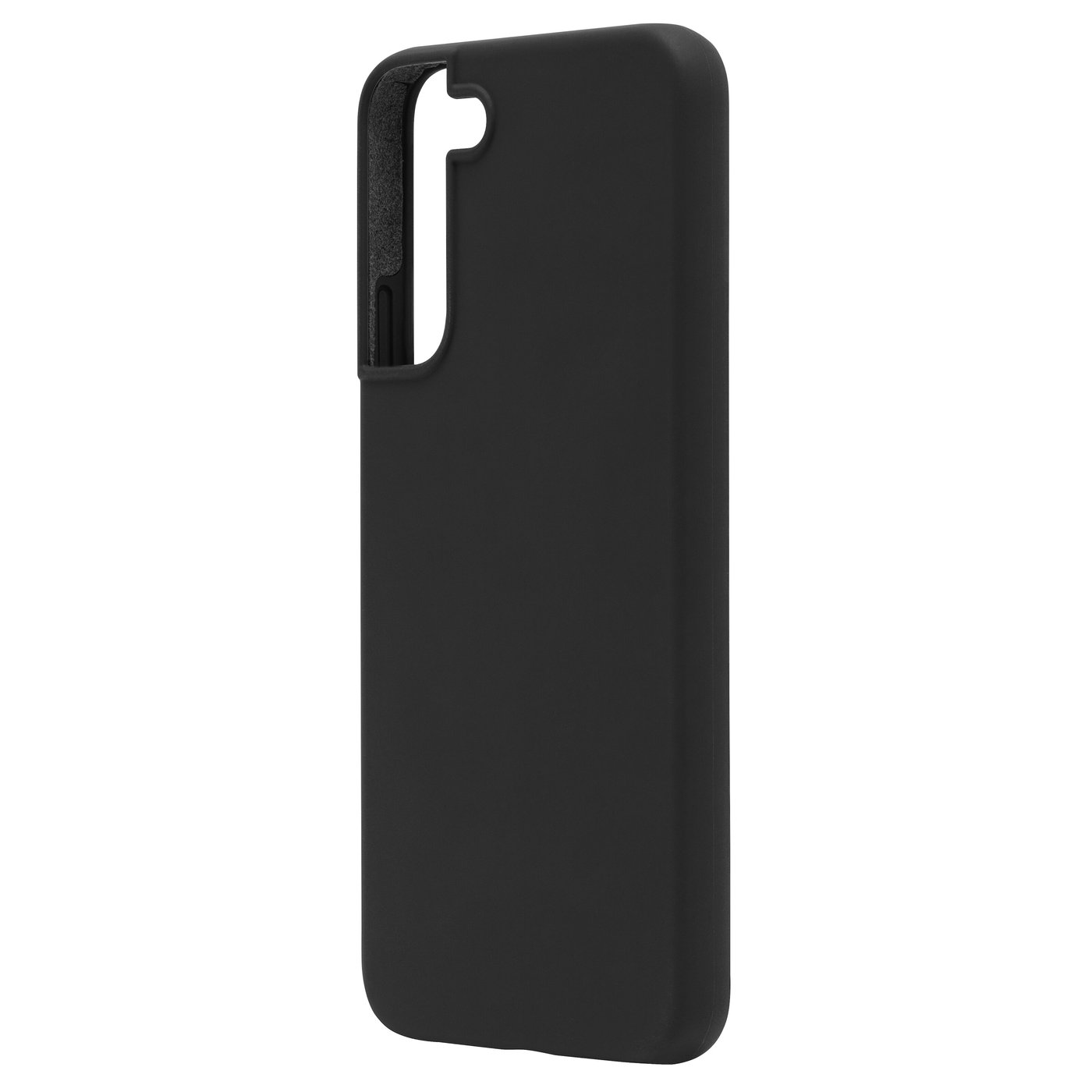 Linocell Rubber Case for Galaxy S22 Plus Svart