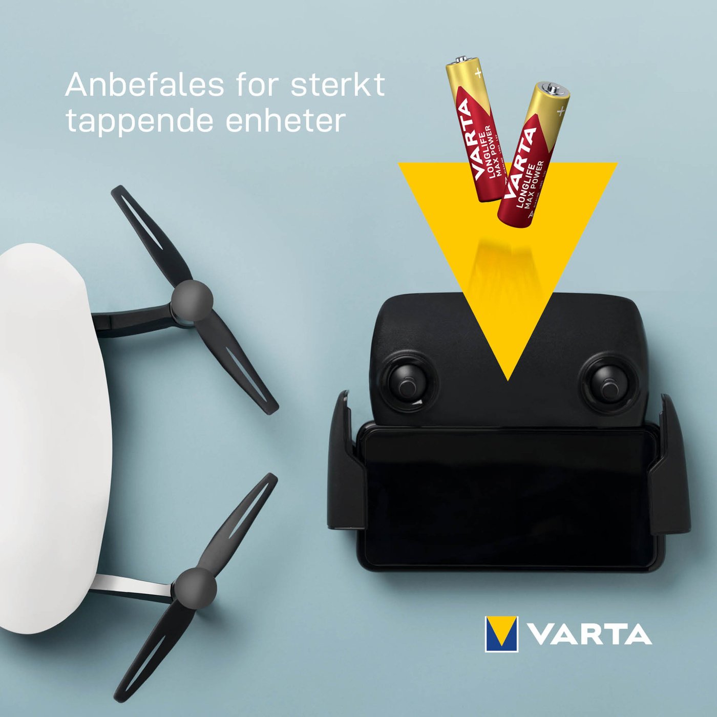 Varta Longlife Max Power AAA-batterier 8-pk.