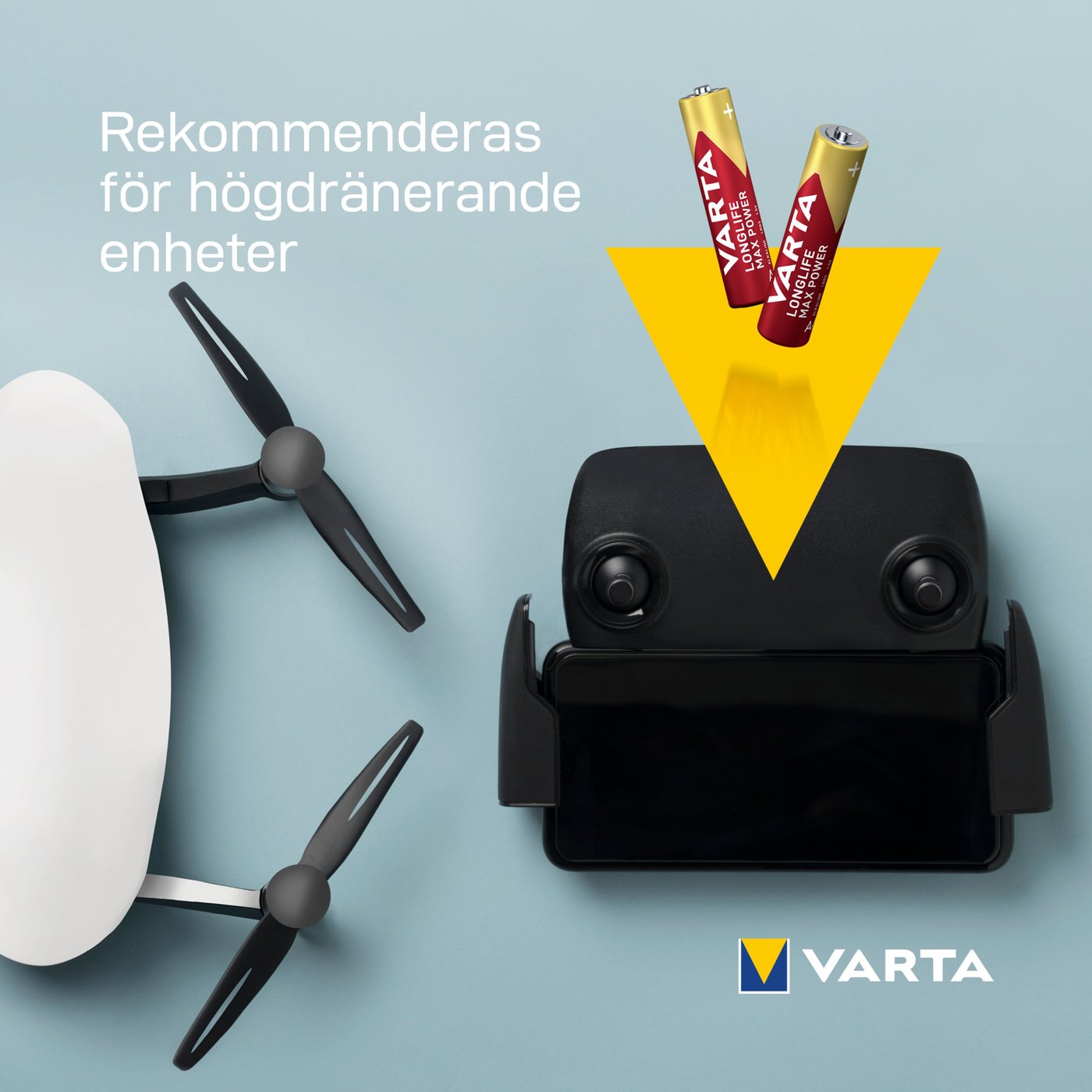 Varta Longlife Max Power AAA-batterier 8-pack