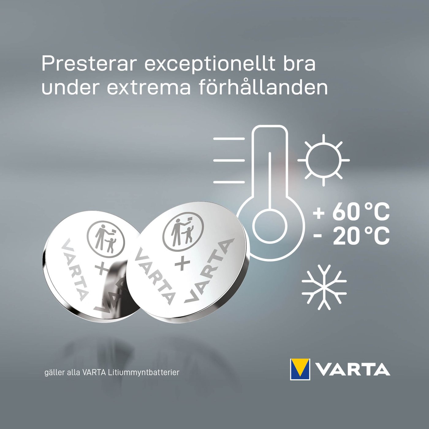 Varta Litiumbatteri CR2025 2-pack