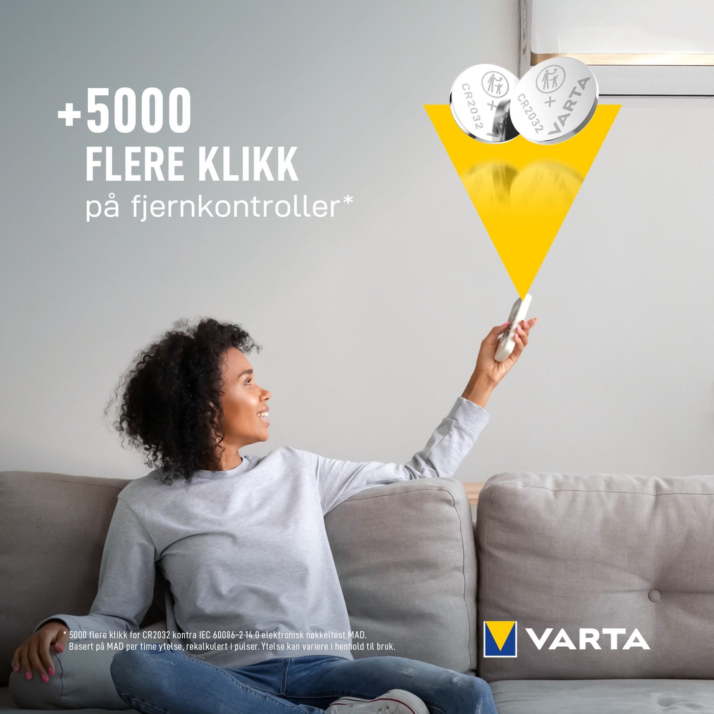 Varta Litiumbatteri CR2032 2-pk.