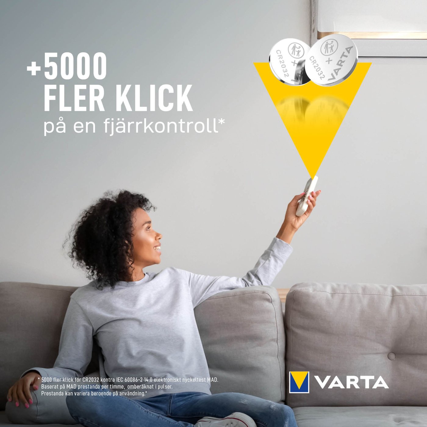 Varta Litiumbatteri CR2032 2-pack