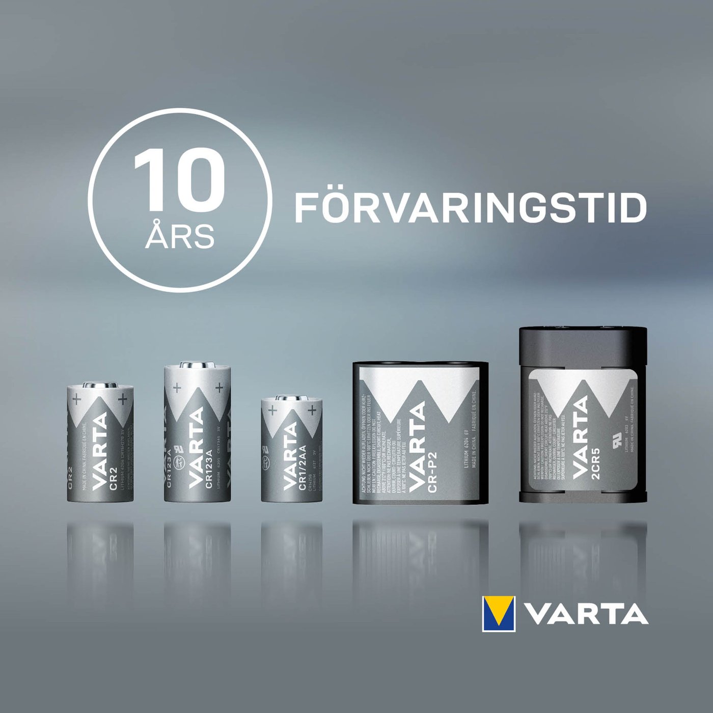 Varta Litiumbatteri CR123A 2-pack