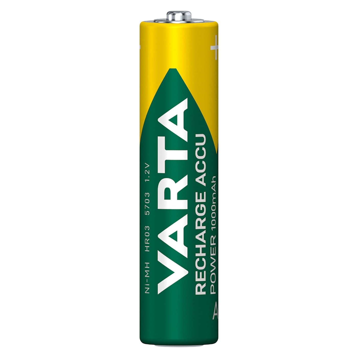Varta Laddningsbara AAA-batterier 1000 mAh 4-pack