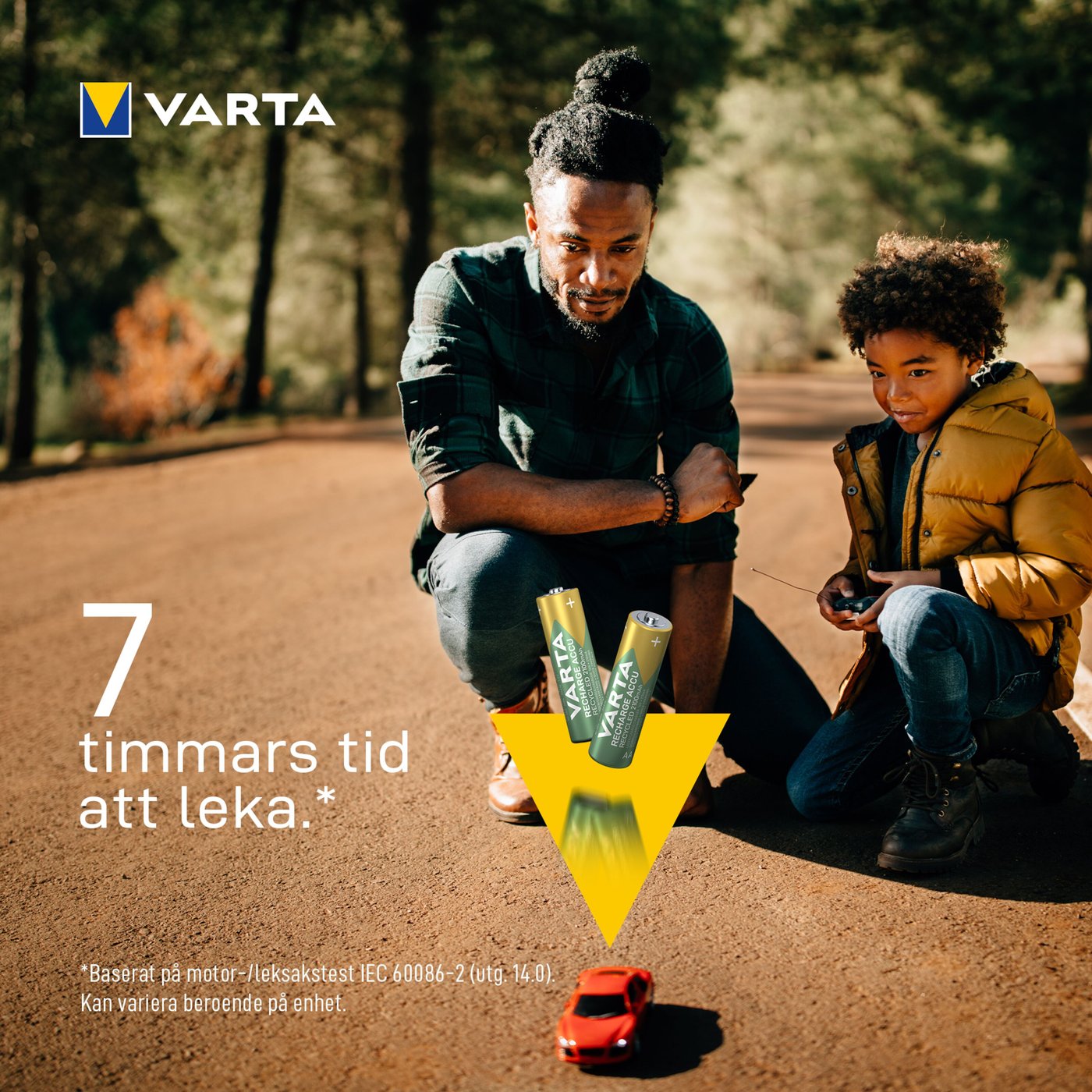 Varta Recharge Recycled AA-batterier 2100 mAh 6-pack