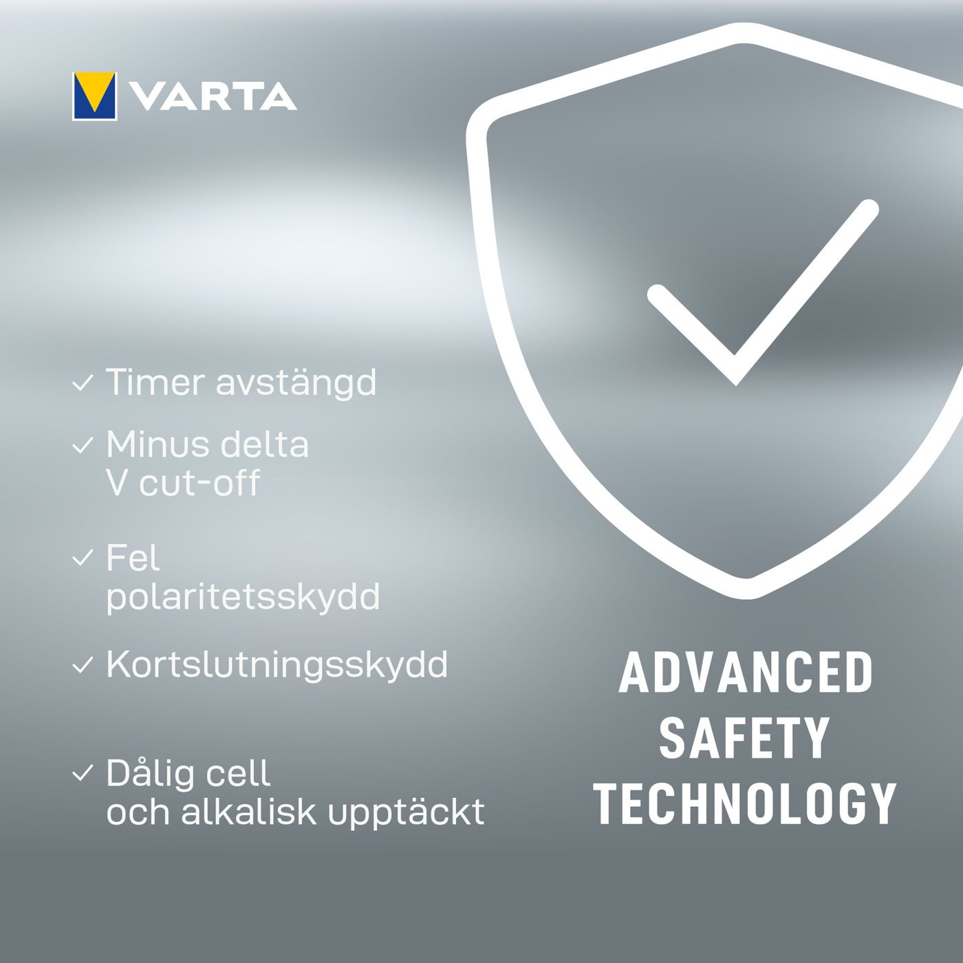 Varta LCD Multi Charger+ Batteriladdare