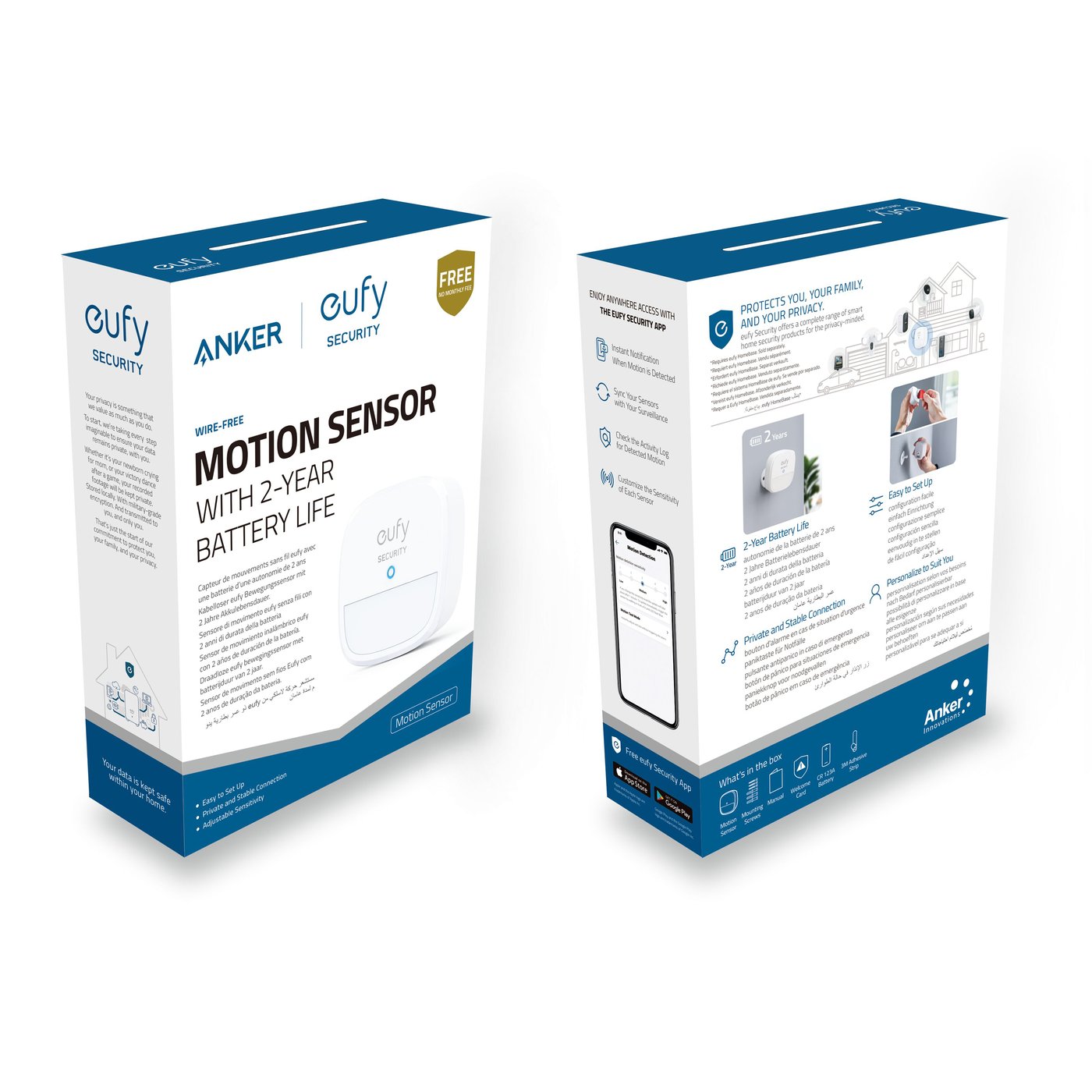 Eufy Security Rörelsesensor